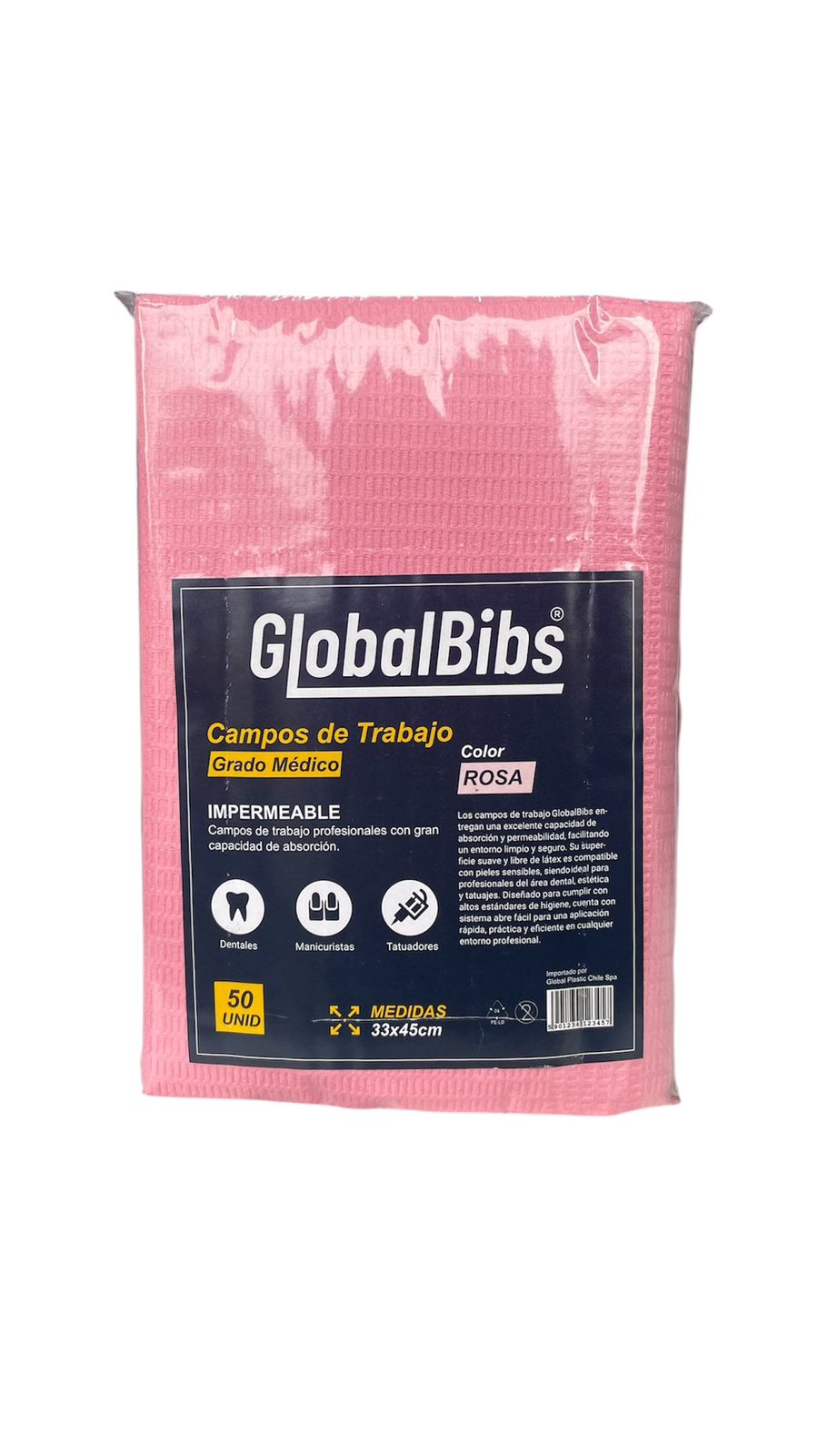 Campos De Trabajo Rosado 50ud