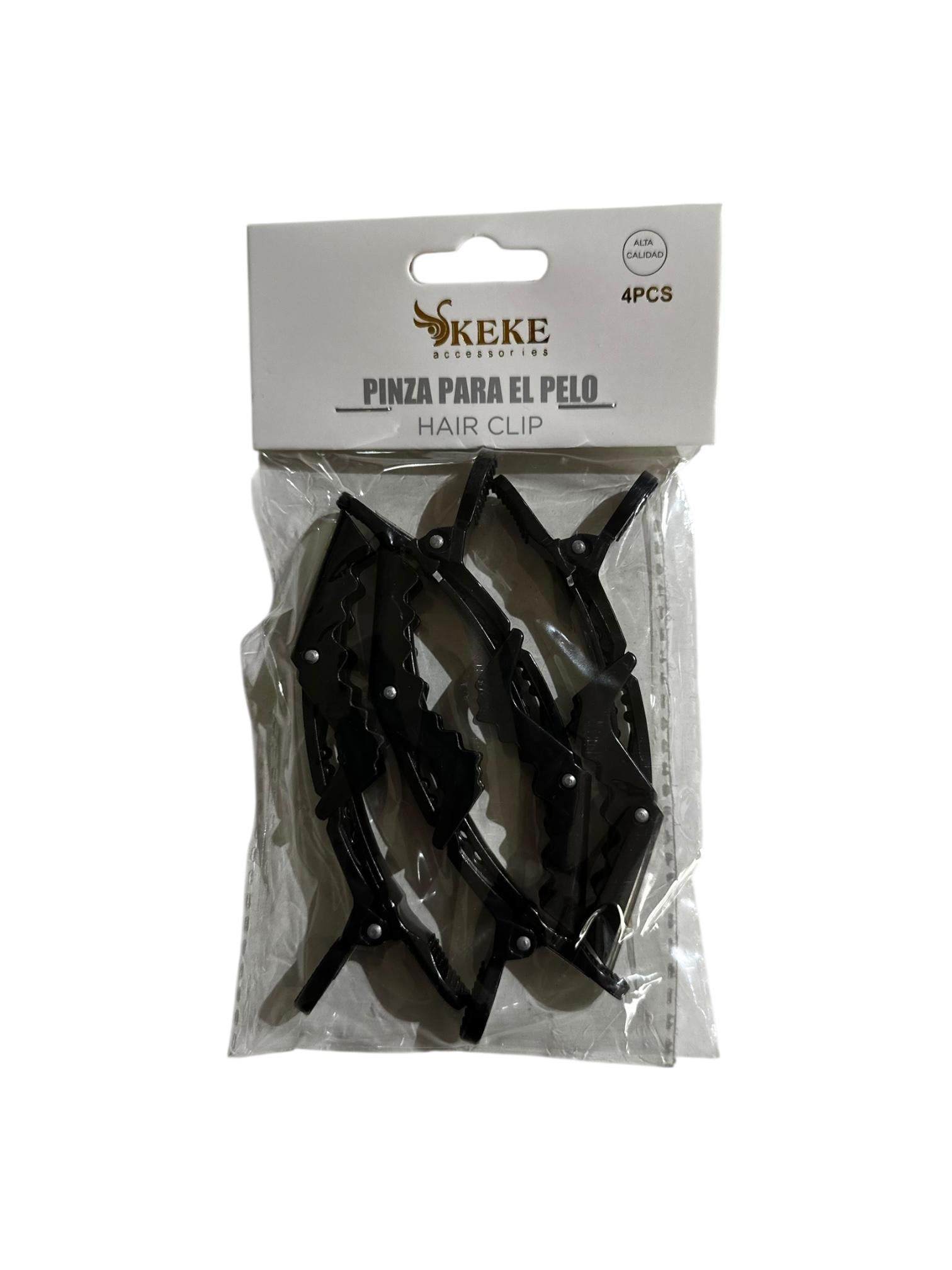 Set de Pinzas Cocodrilo de Plastico 4ud