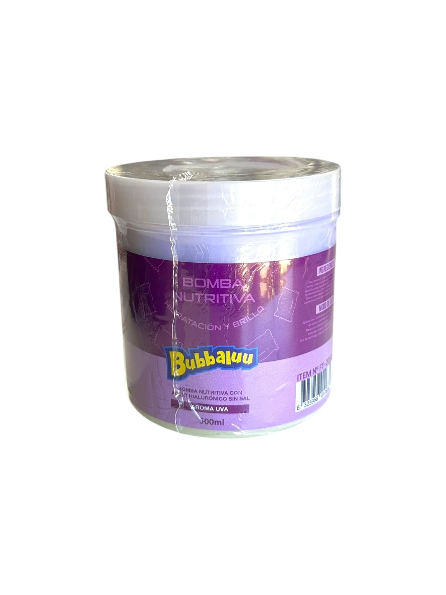 Bomba Nutritiva Uva 500ml Bubbaluu