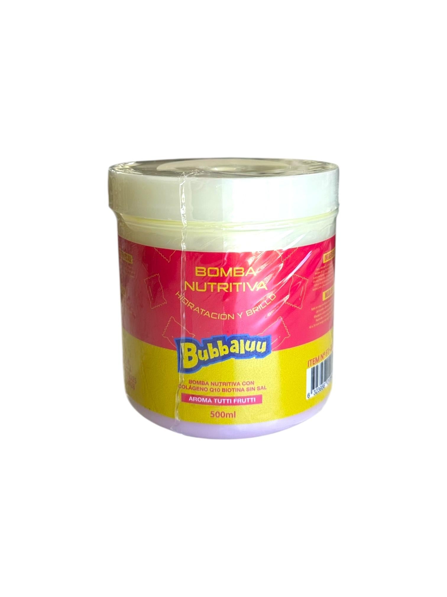 Bomba Nutritiva Tutti Frutti 500ml Bubbaluu