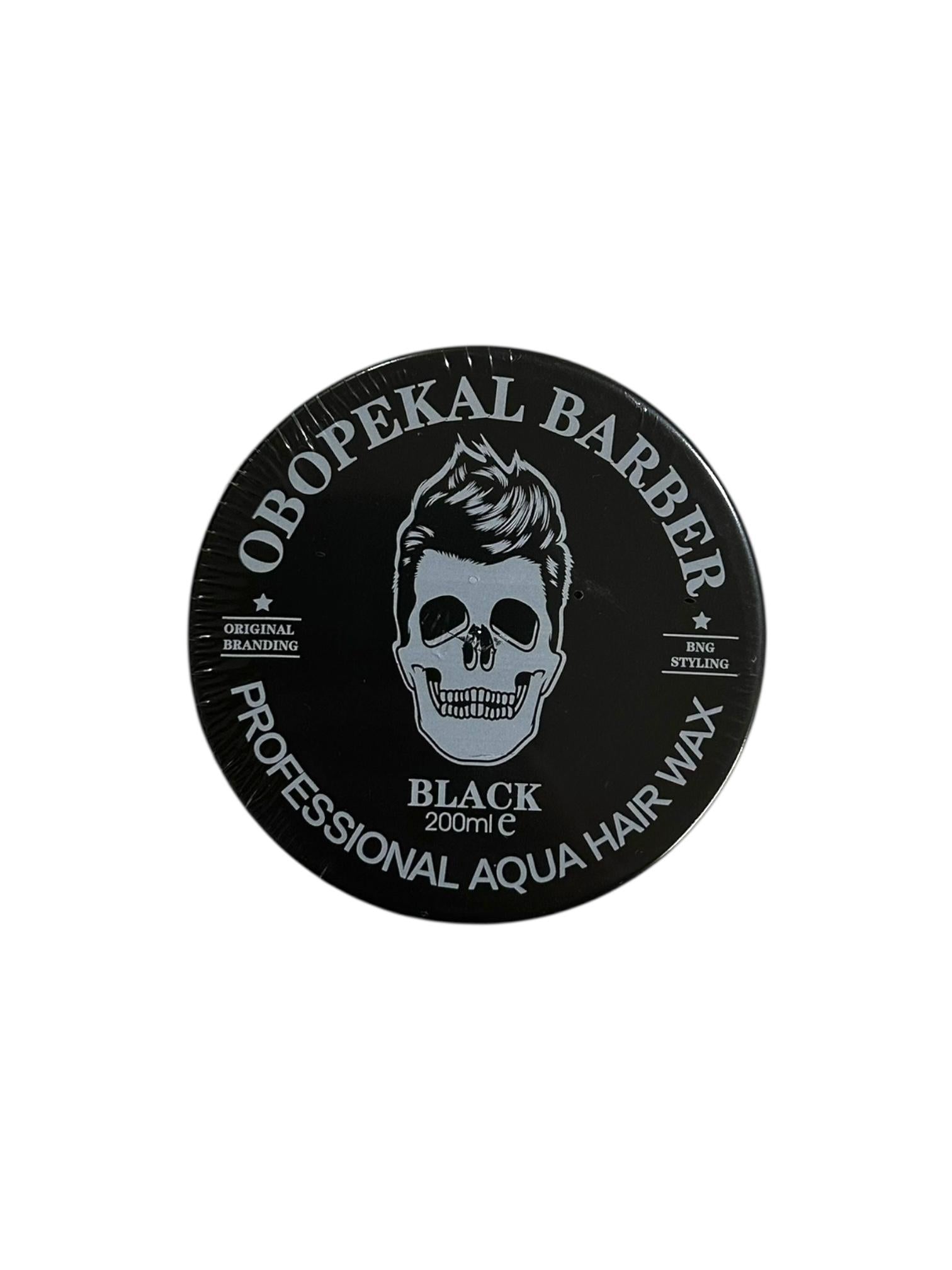 Cera de Peinar Negra 200ml Obopekal