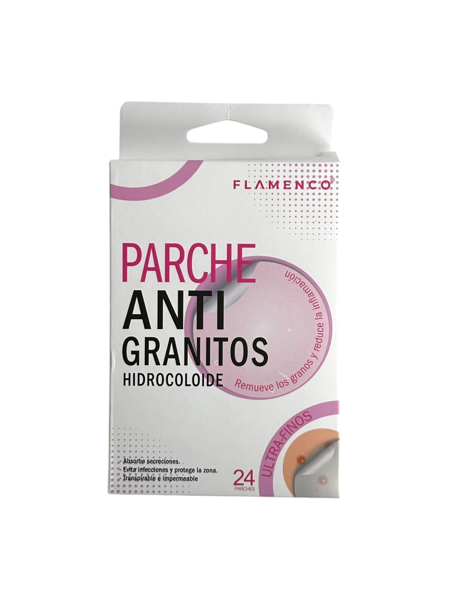Parche Anti Granitos Hidrocoloide 24ud Flamenco