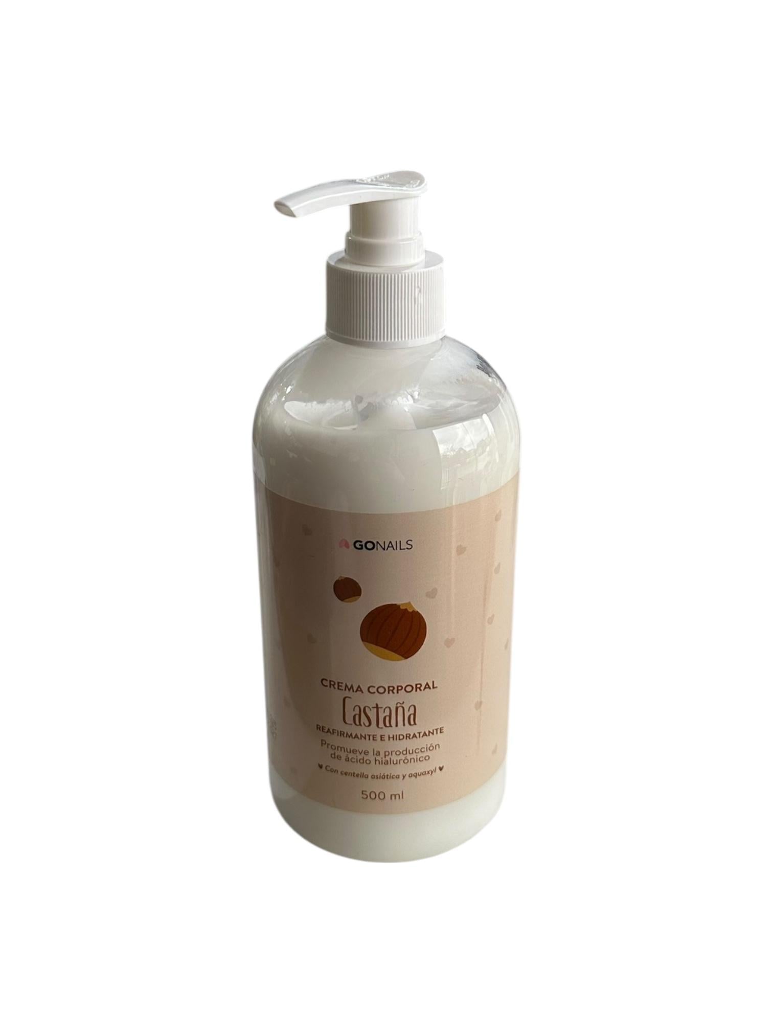 Crema Corporal Castaña 500ml Go Nails