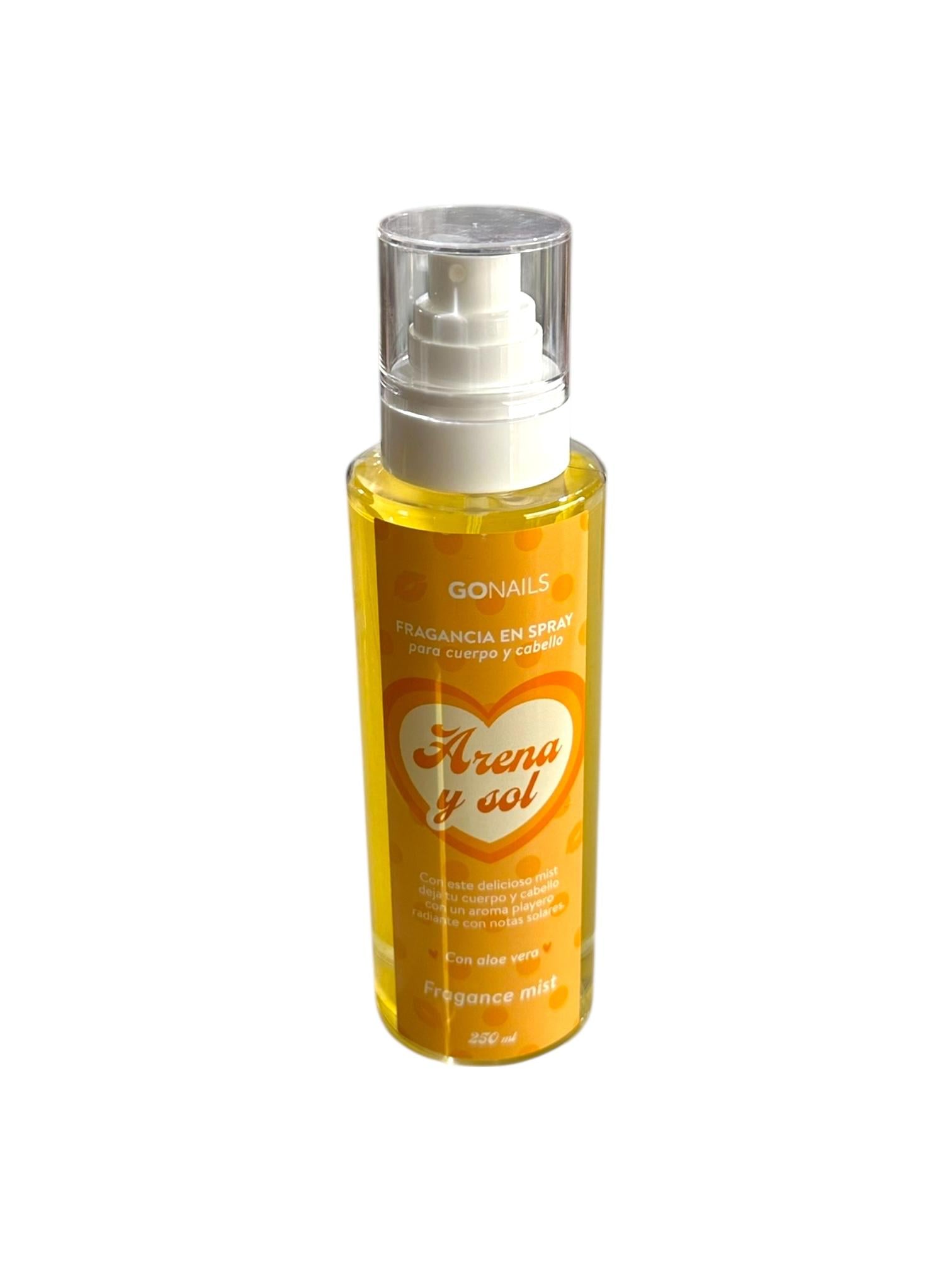 Fragancia Corporal Arena y Sol 250ml Go Nails