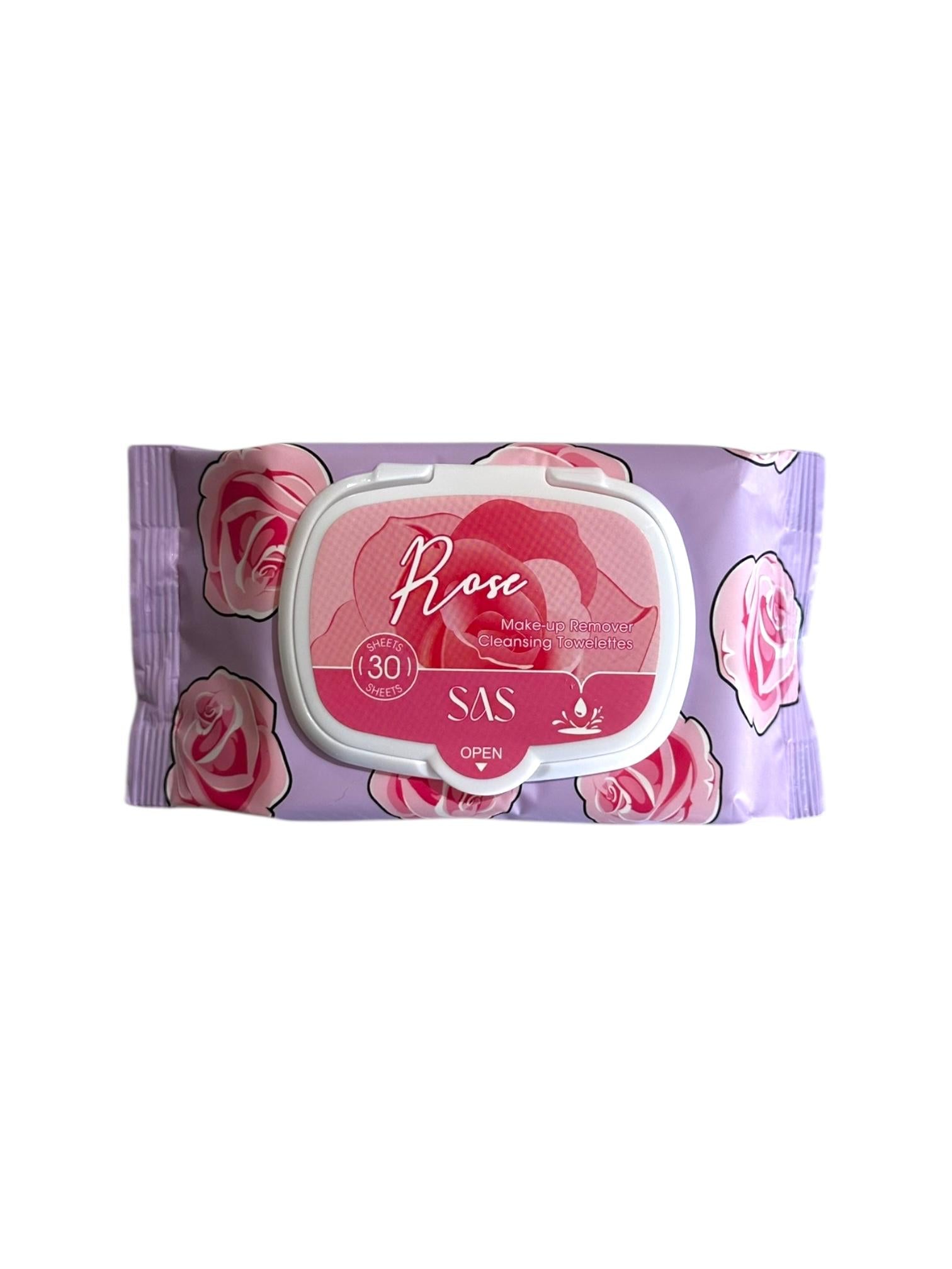 Toallitas Desmaquillantes Rosa SAS 30u