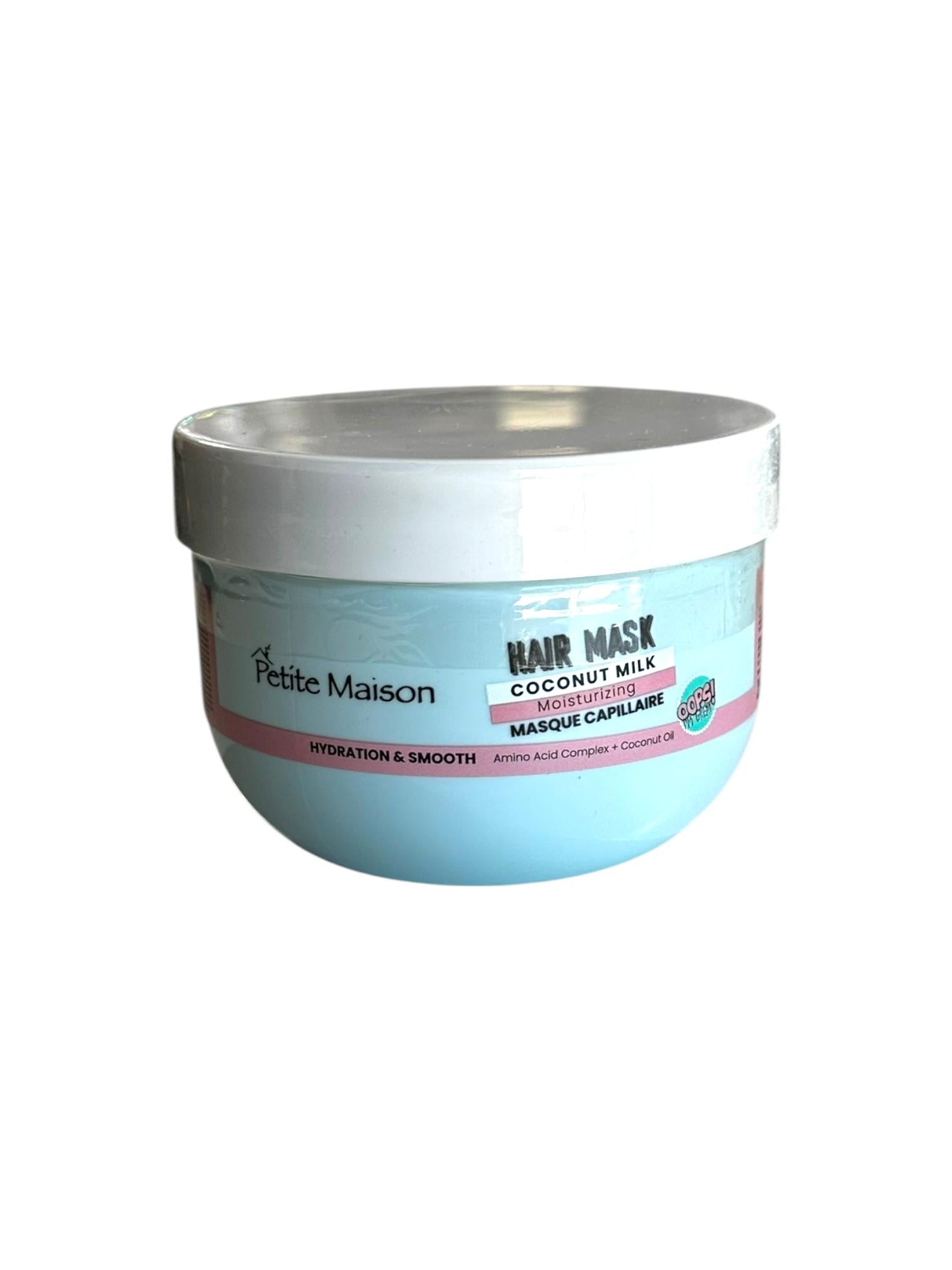 Mascara Capilar Coconut Milk 250ml Petite Maison