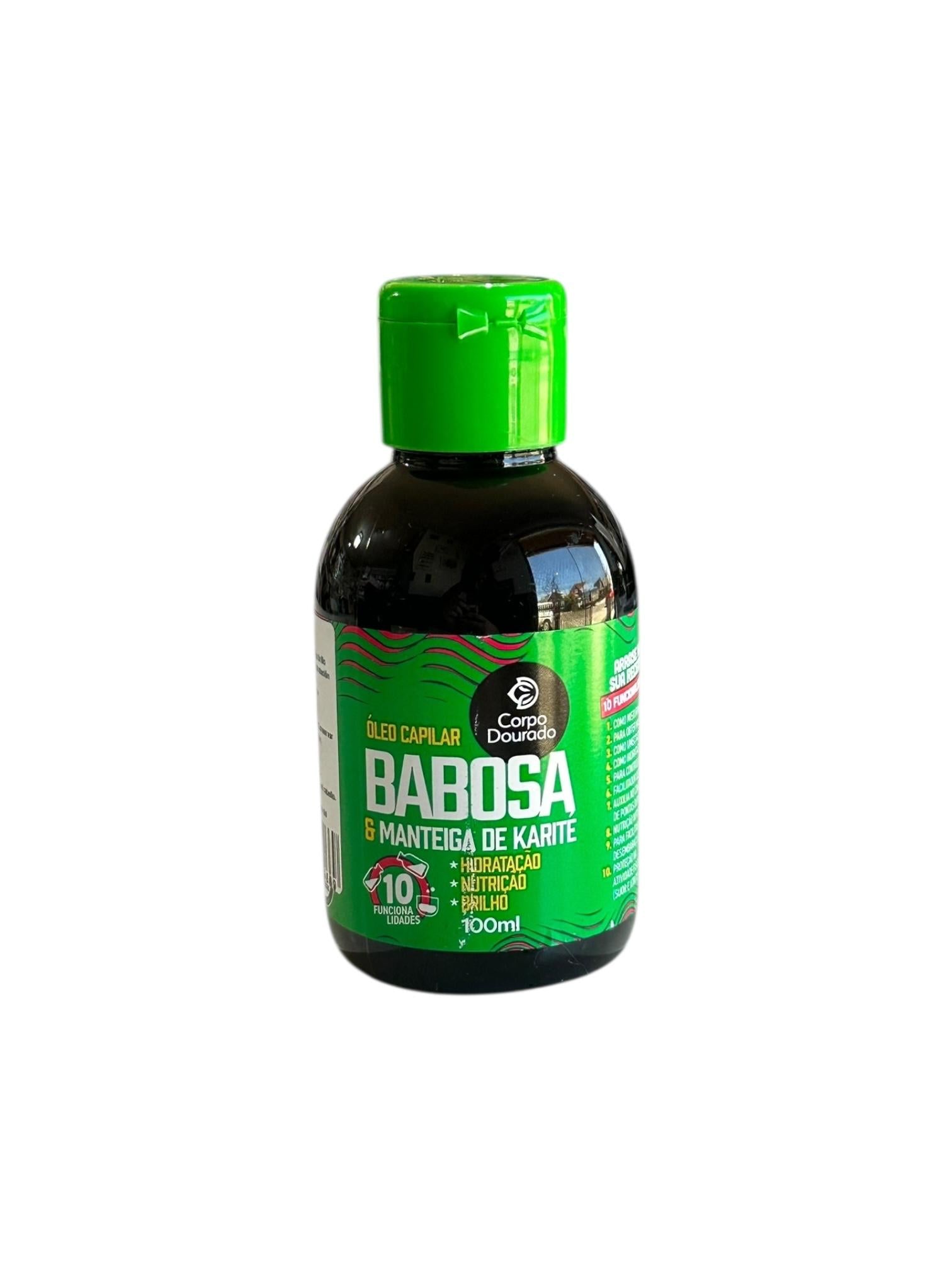 Aceite Capilar de Babosa 100ml Corpo Dourado