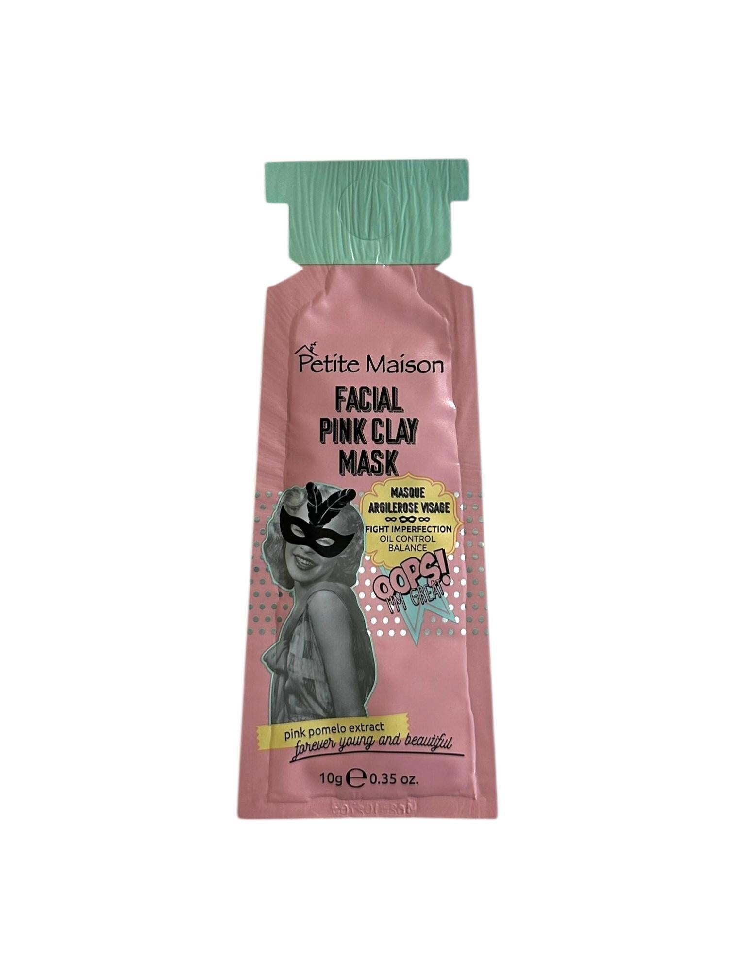 Mascarilla Facial Pink Clay 10Gr Petite Maison