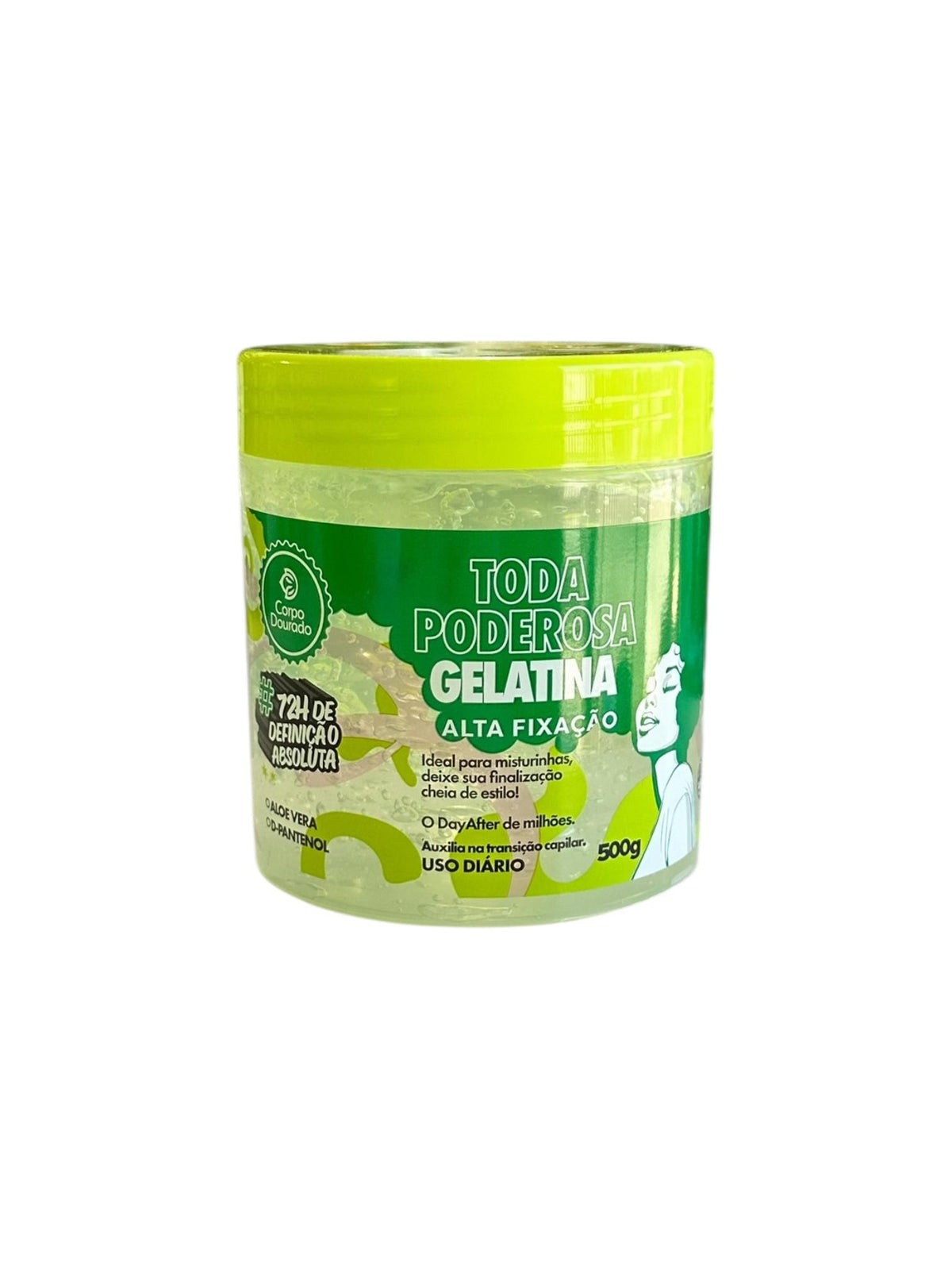 Gel de Cabello Toda Poderosa 500ml Corpo Dourado