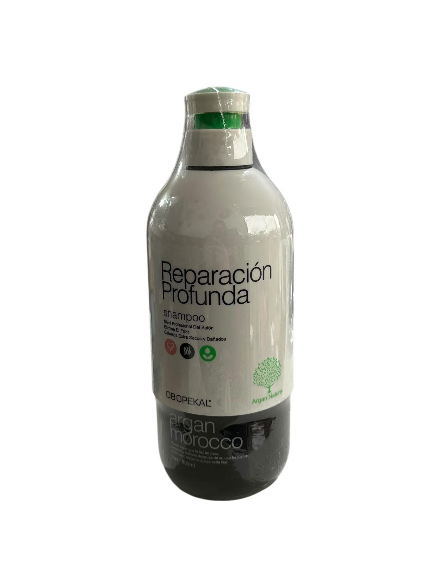 Shampoo Reparacion Profunda Argan Oil 800ml Obopekal
