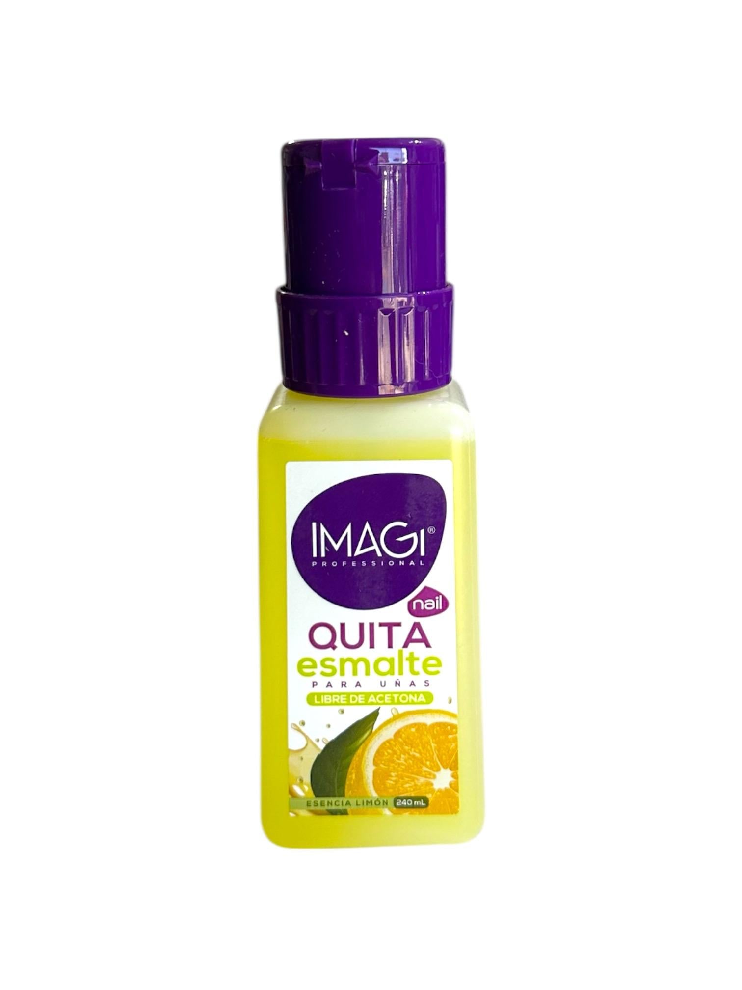 Quita esmalte tradicional 240ml Imagi
