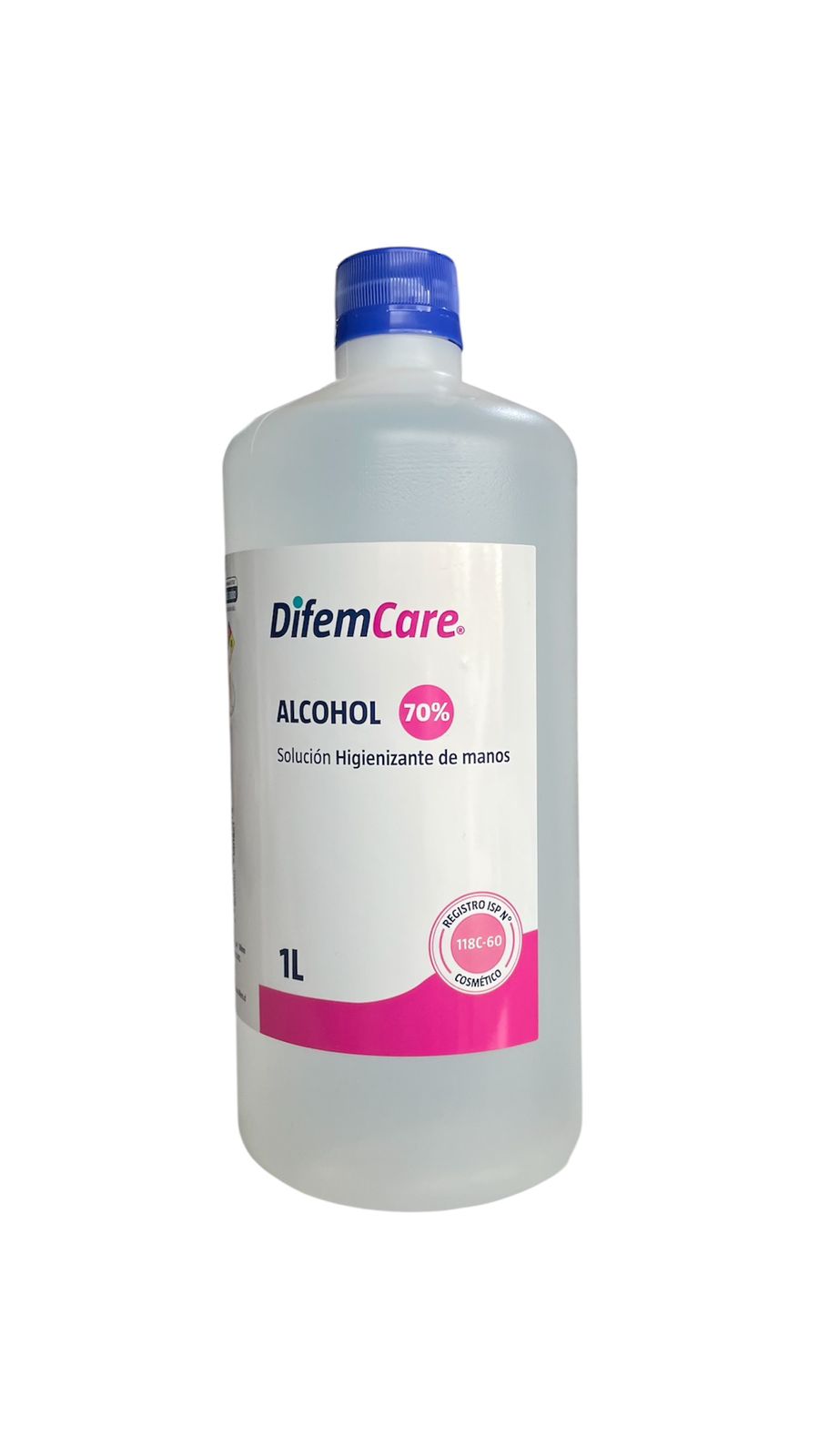 Alcohol Solución Higienizante De Manos 70% 1L Difem