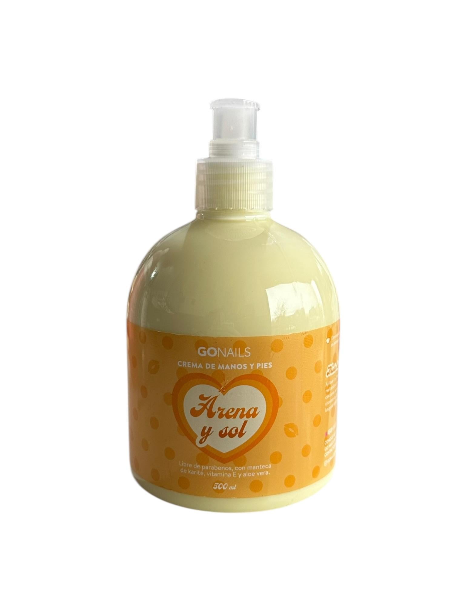 Crema Arena y Sol 500ml Go Nails