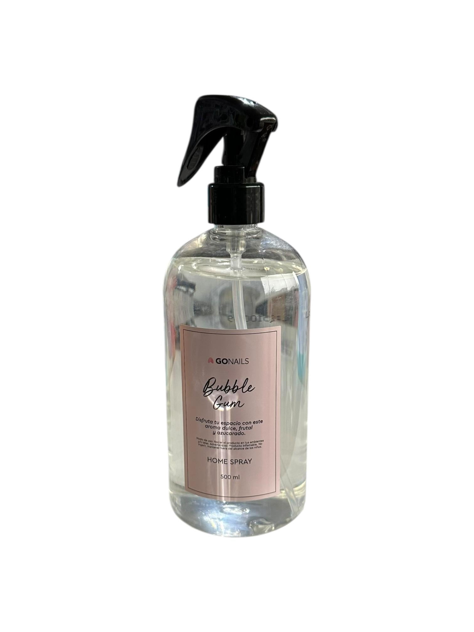 Difusor de Aroma En Spray Bubble Gum 500ml Go Nails