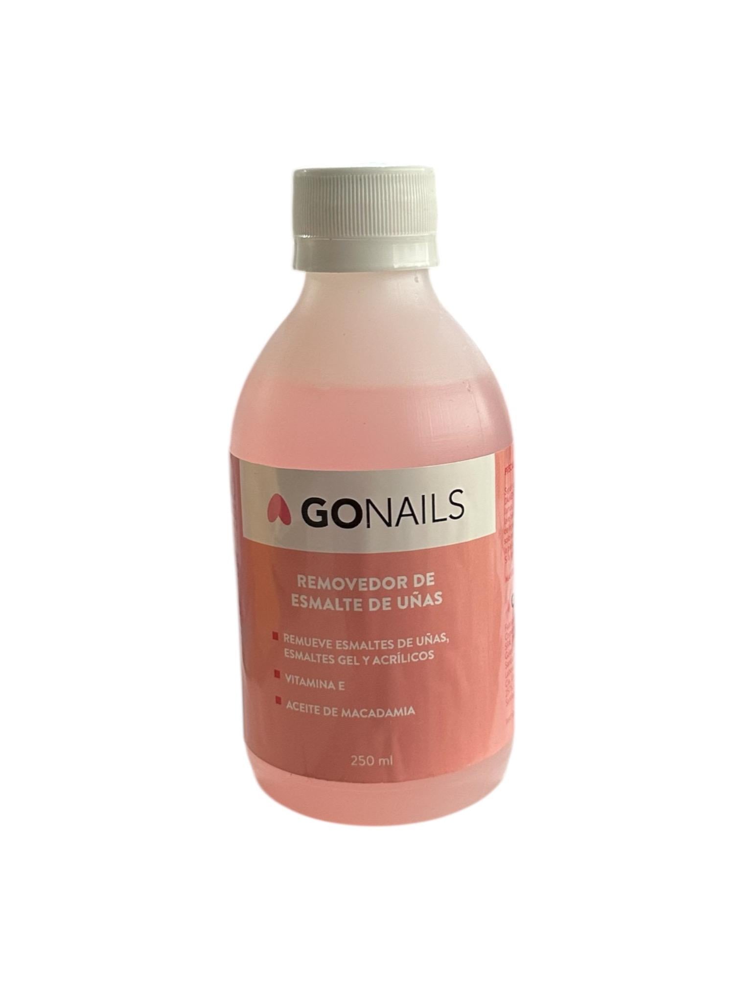 Removedor de Esmalte 250ml Go Nails