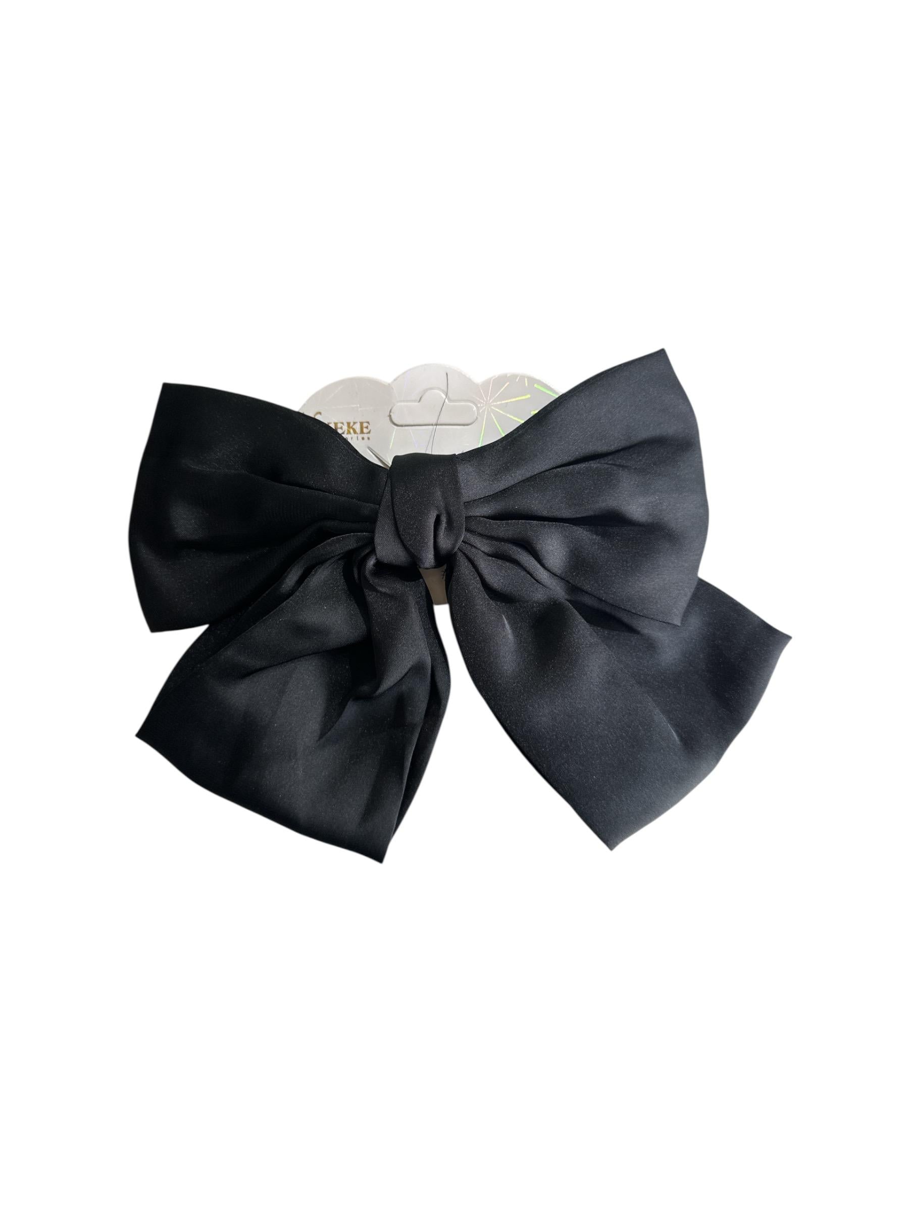 Pinza Lazo Coquette Grande Negro