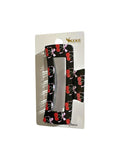 Pinza Rectangular con Diseño de Frutas