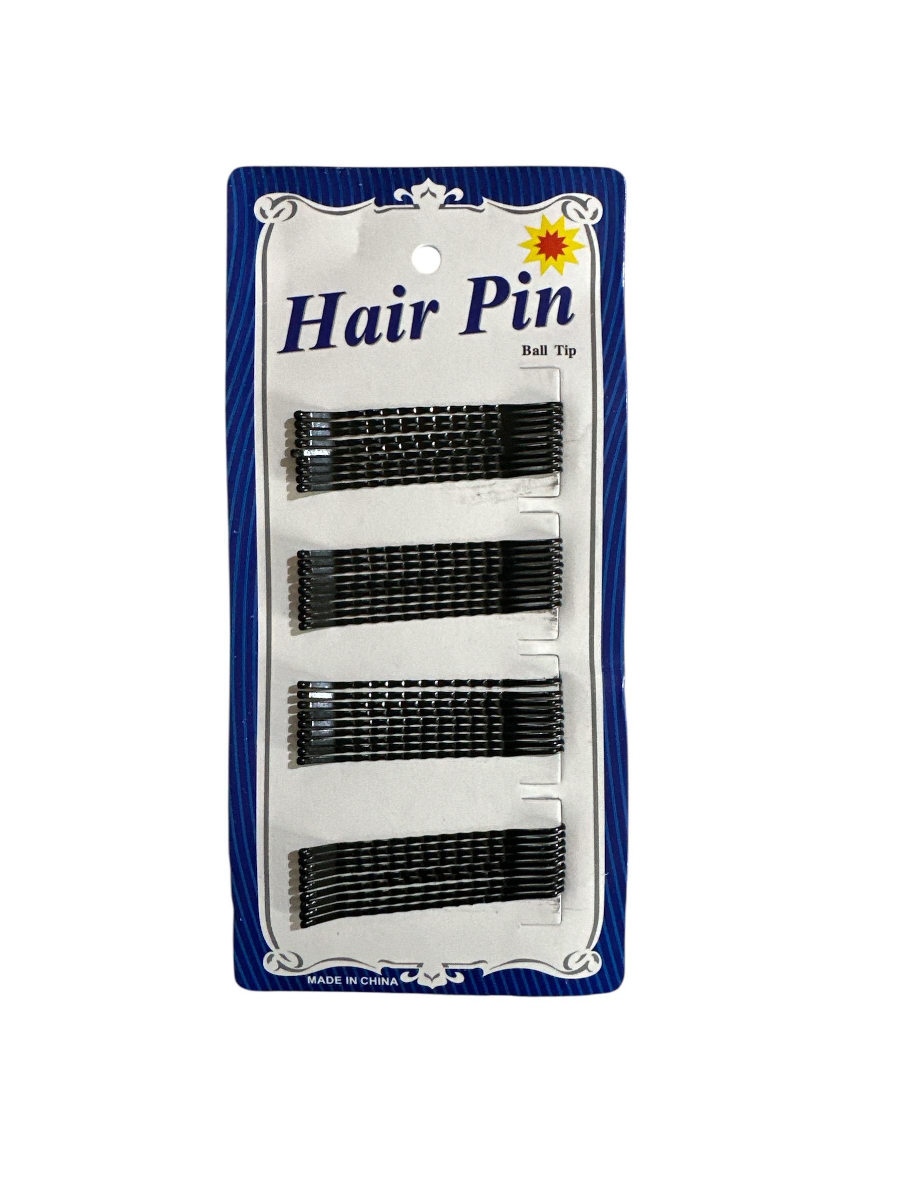 Horquillas Negras 36pcs 6cm