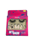 Set De Uñas y Pestañas Postizas MB99 Dans