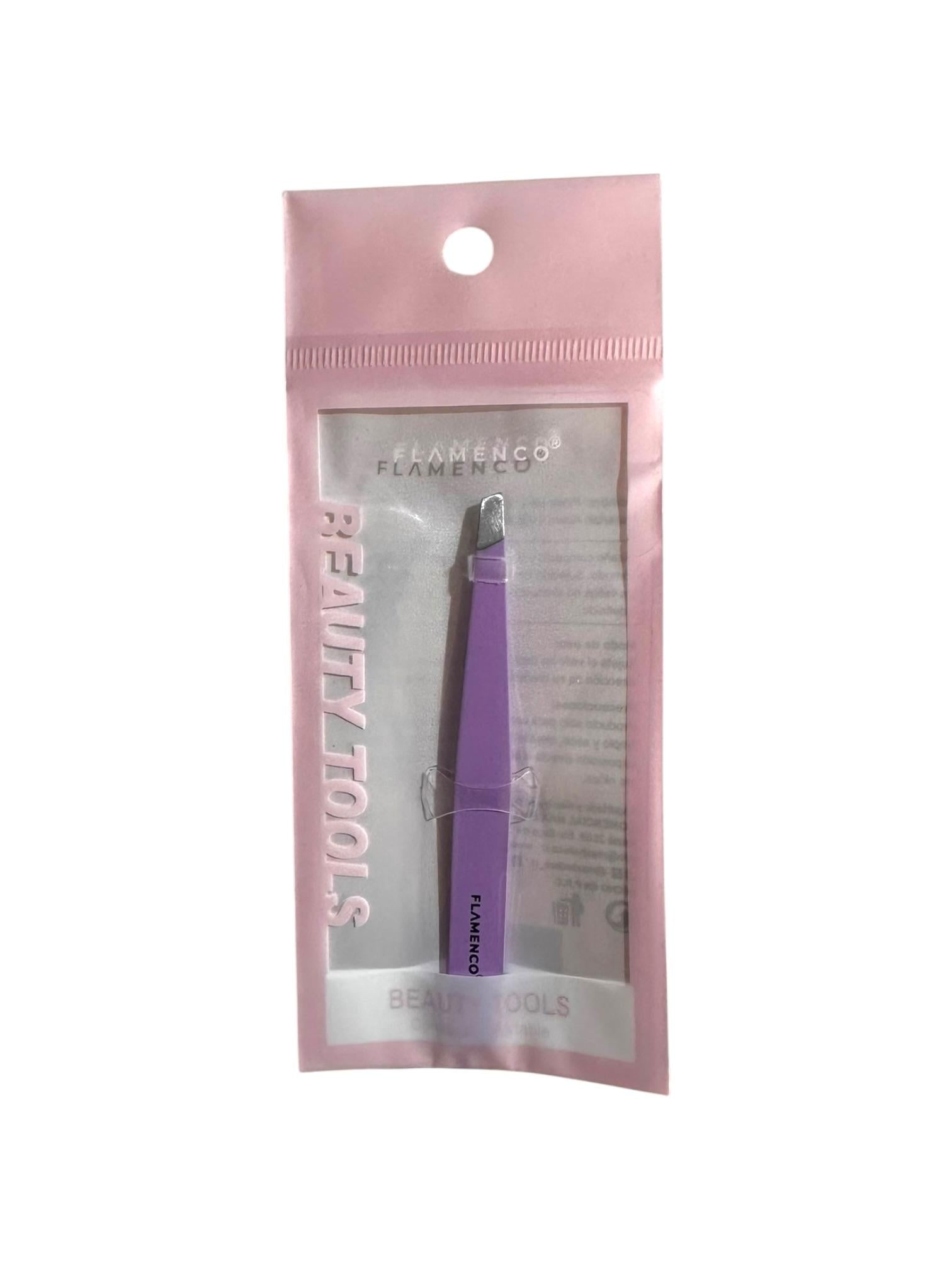 Pinza para Cejas Curva Flamenco