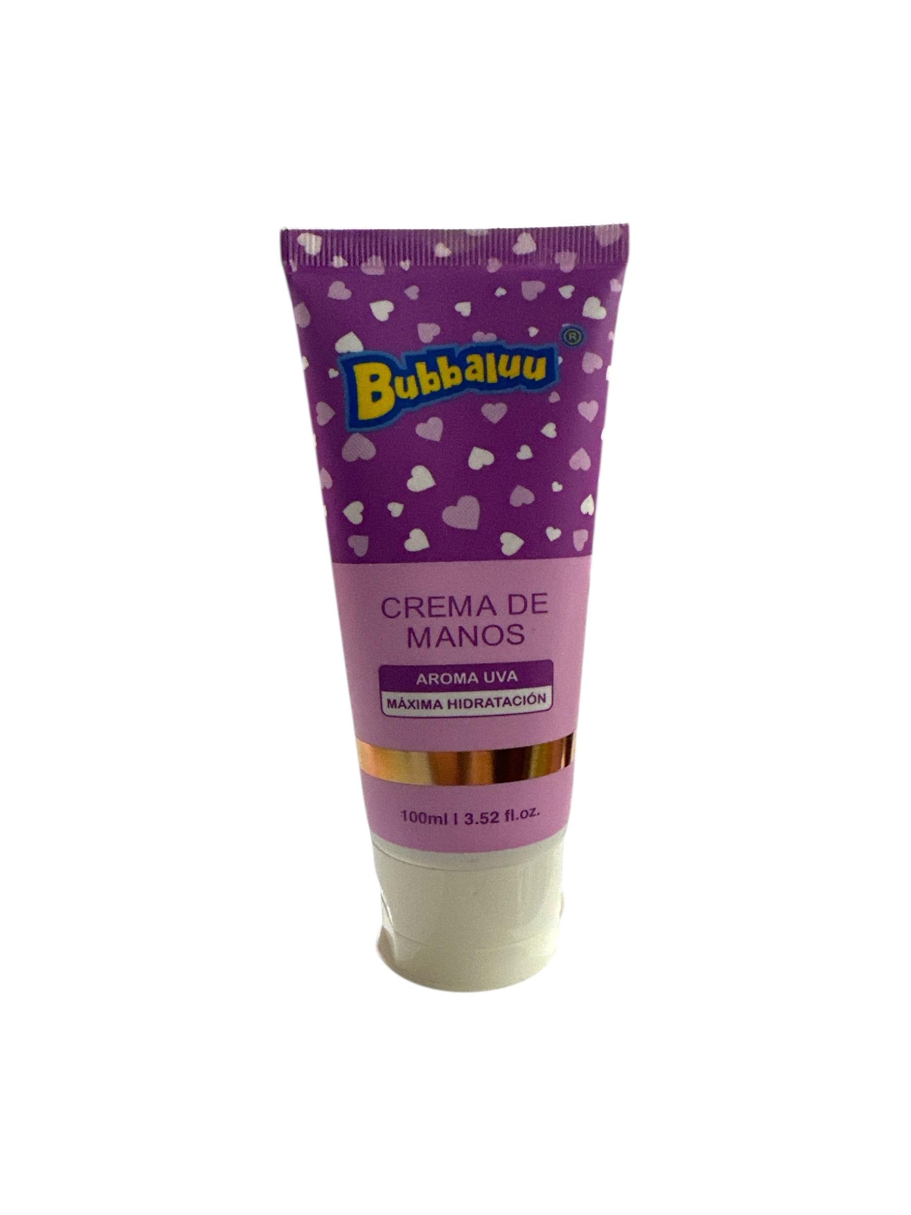 Crema de Manos Uva 100gr Bubbaluu