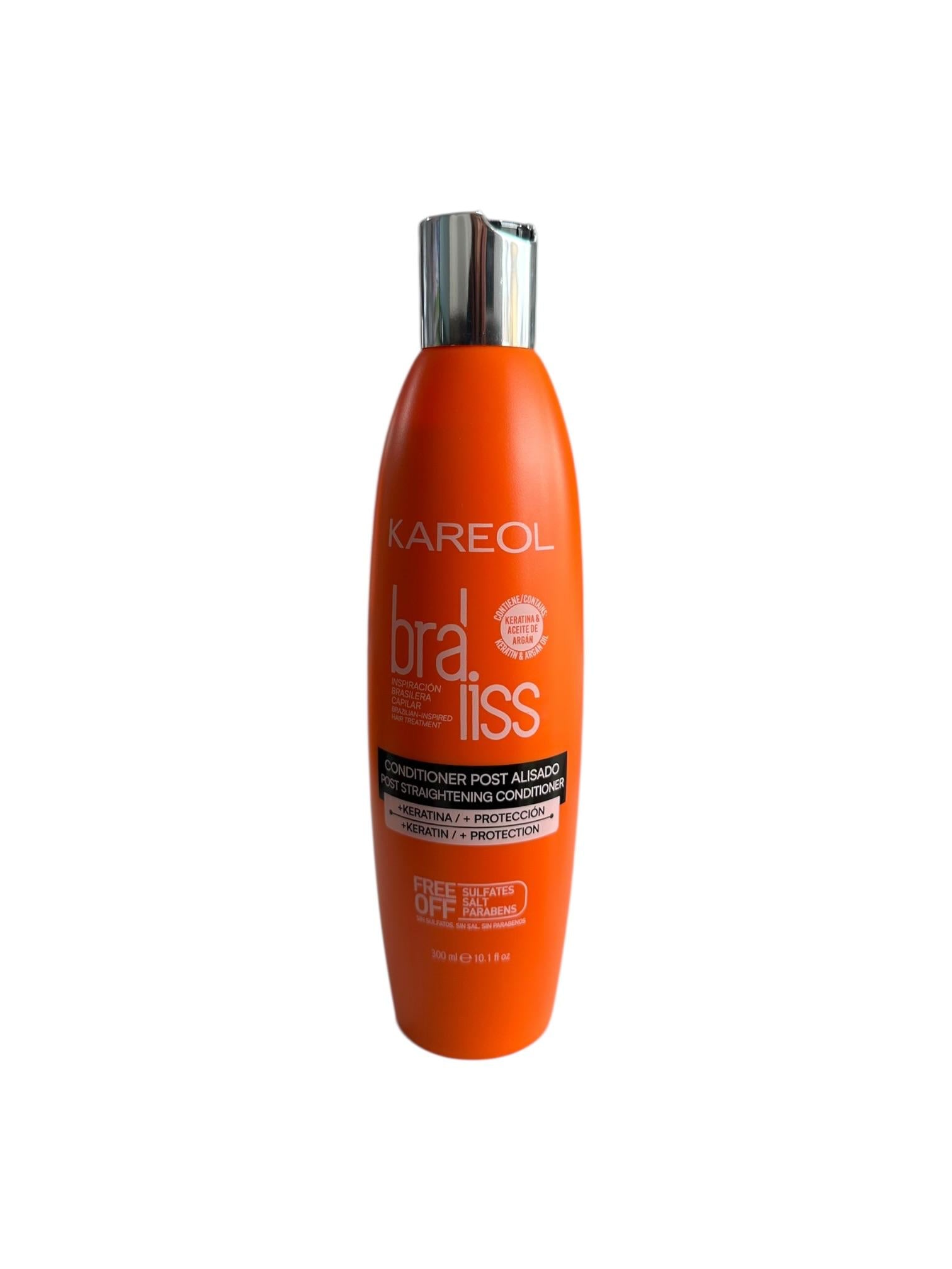 Acondicionador Post Alisado Kareol Braliss 300ml