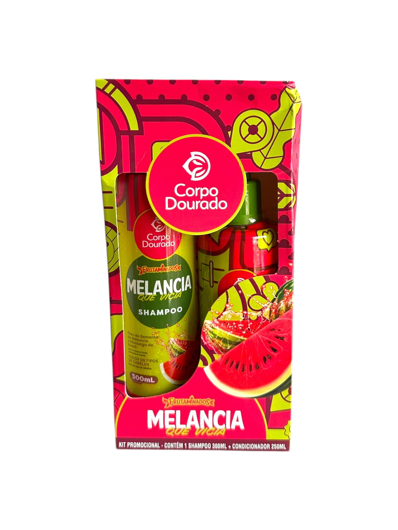 Kit Shampoo y acondicionador Sandia Adictiva Corpo Dourado