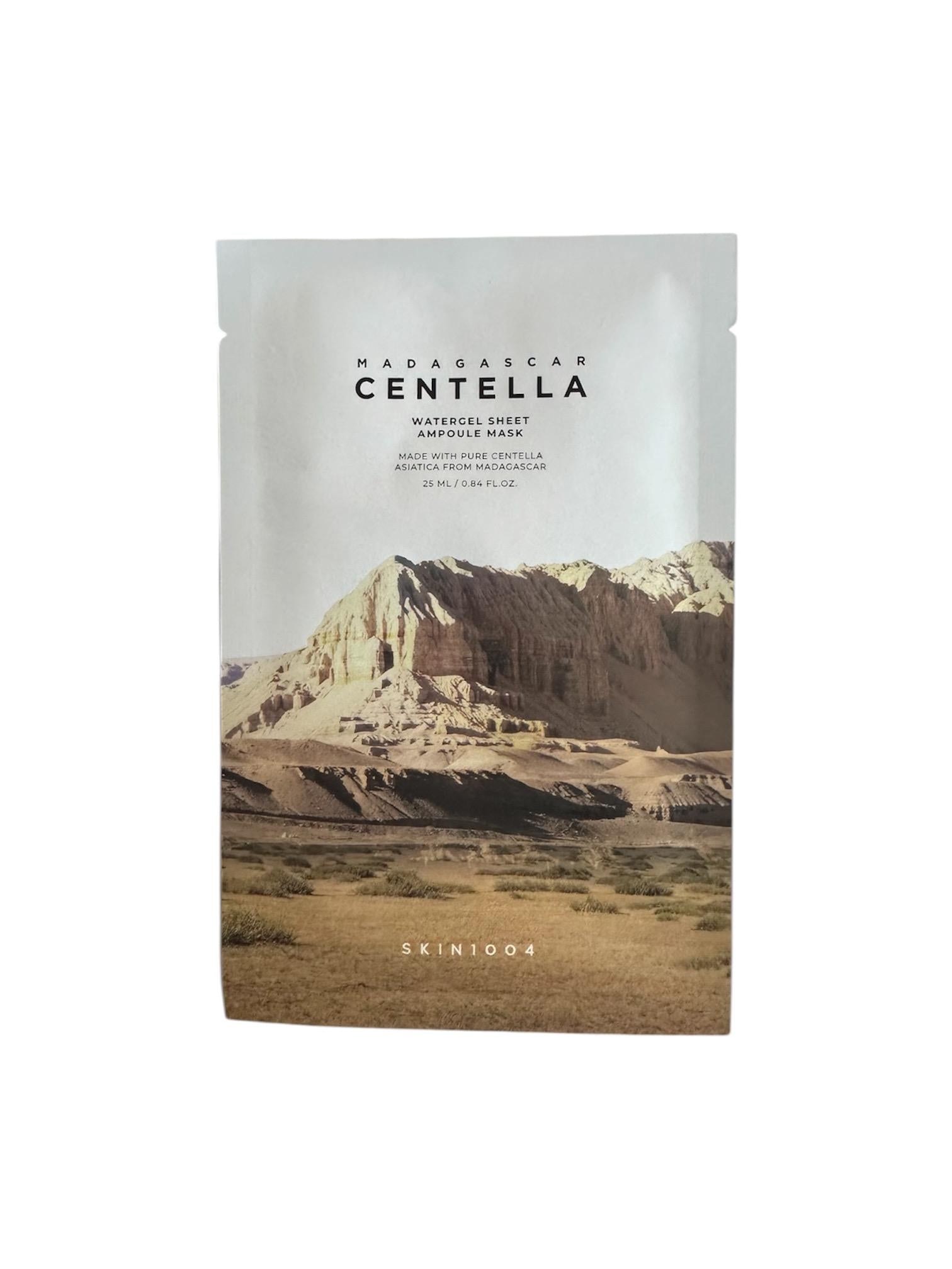 Madagascar Centella Watergel Sheet Ampoule Mask Skin1004