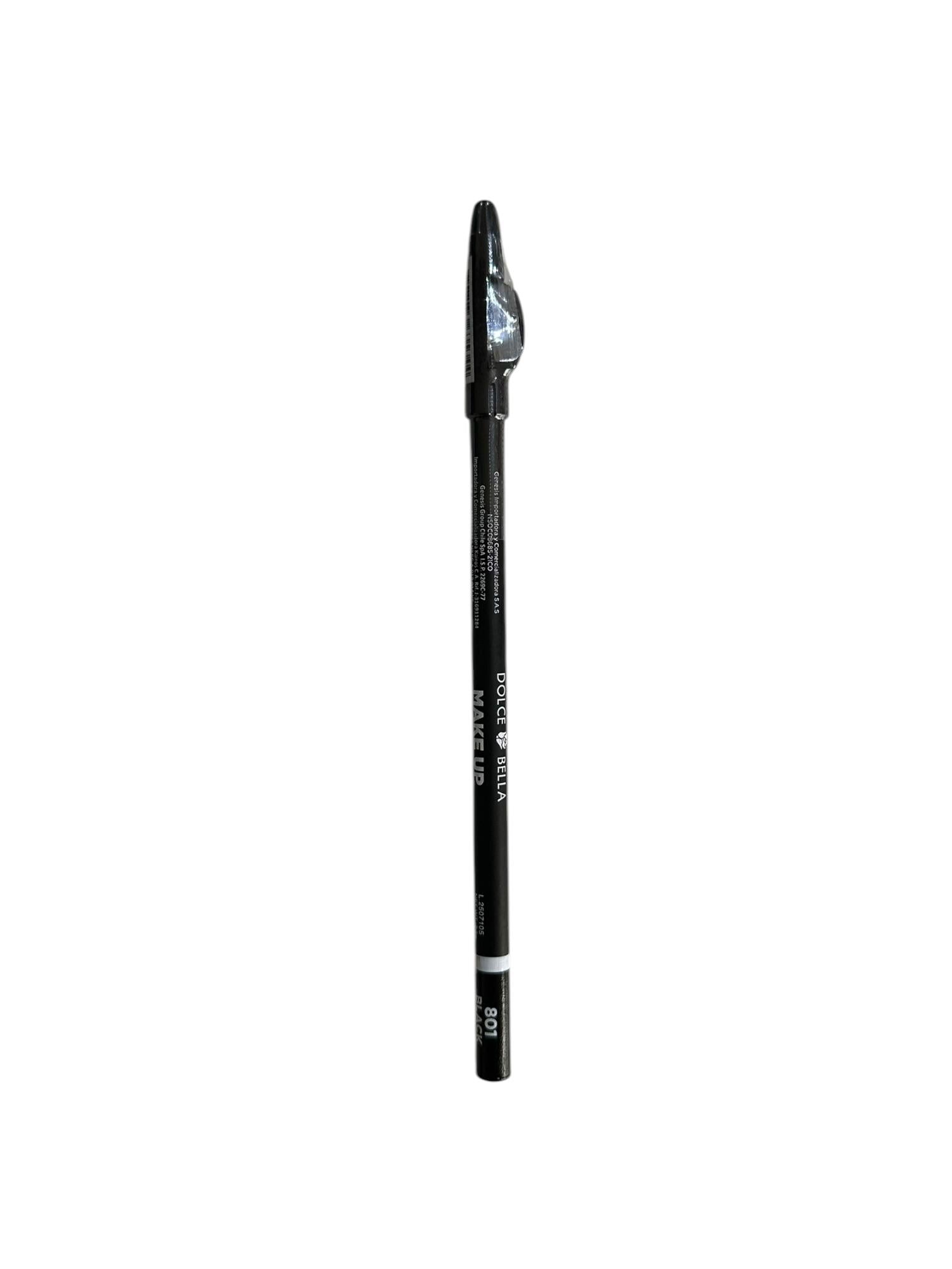 Lapiz de Ojos Con Sacapuntas Black Dolce Bella