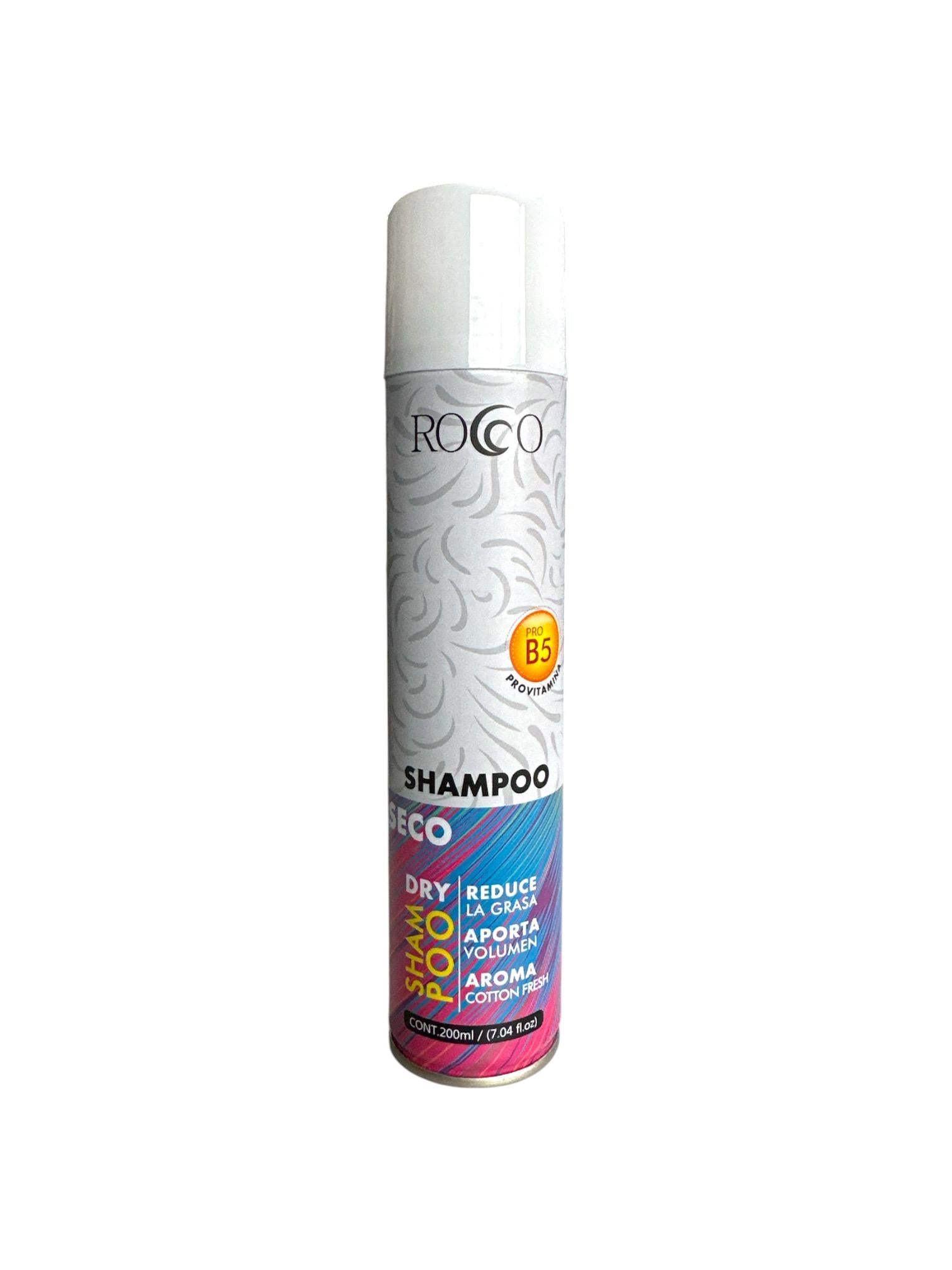 Shampoo en Seco 200ml Rocco