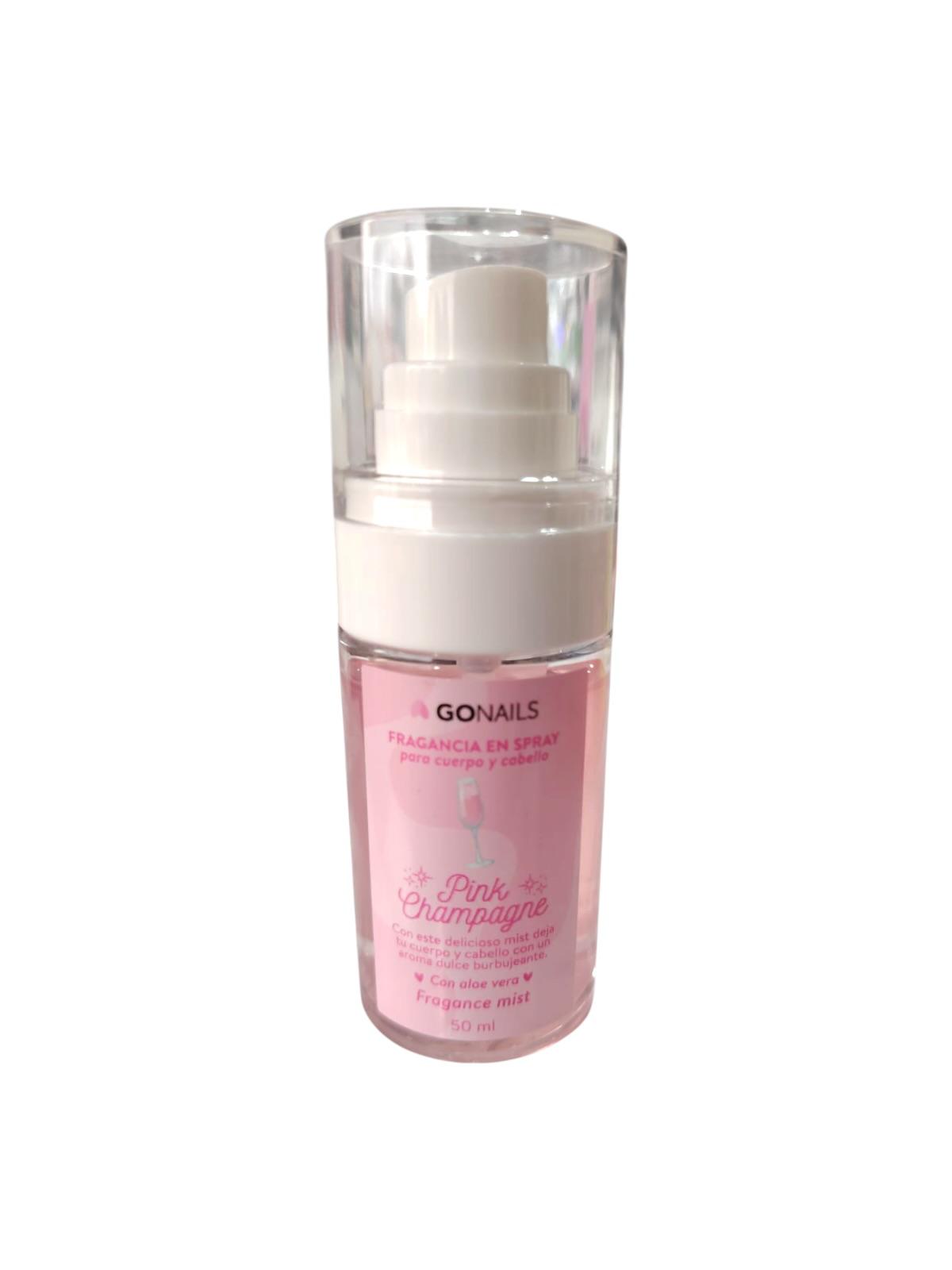 Fragancia Corporal Pink Champagne 50ml Go Nails