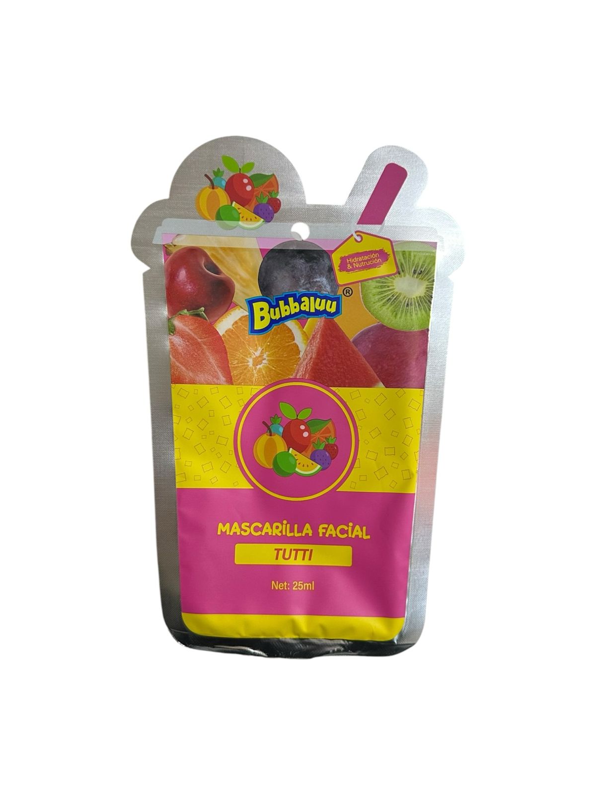 Mascarilla Facial Frutas Skin Care Tutti Frutti Bubbaluu