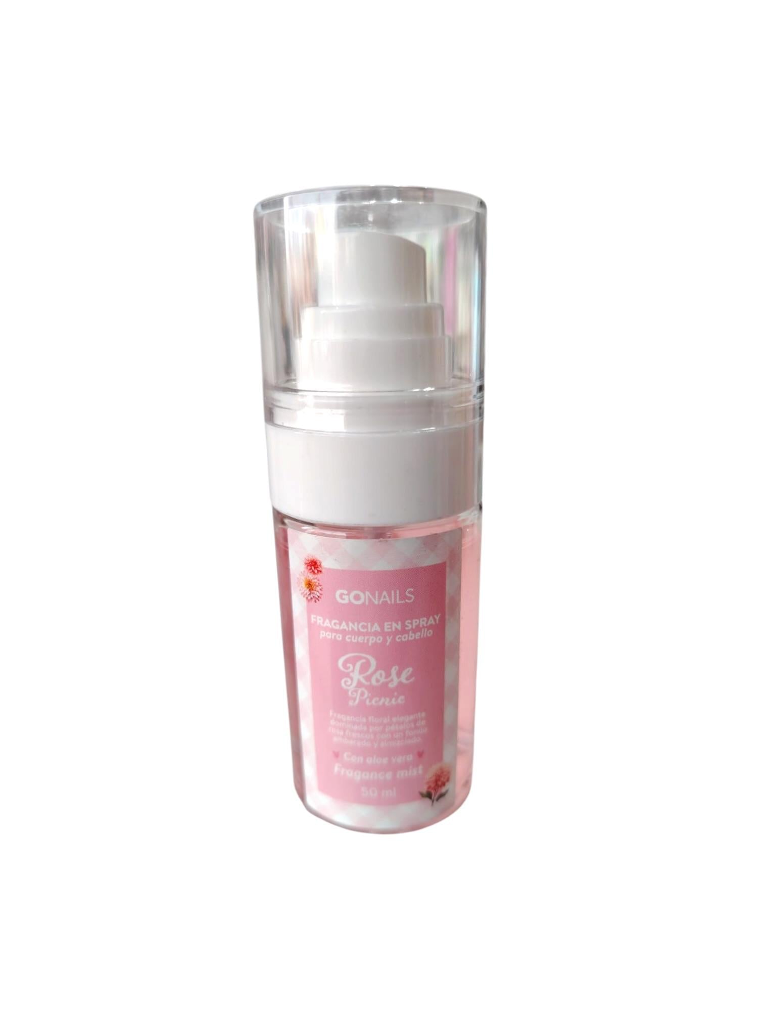 Fragancia Corporal Rose Picnic 50ml Go Nails