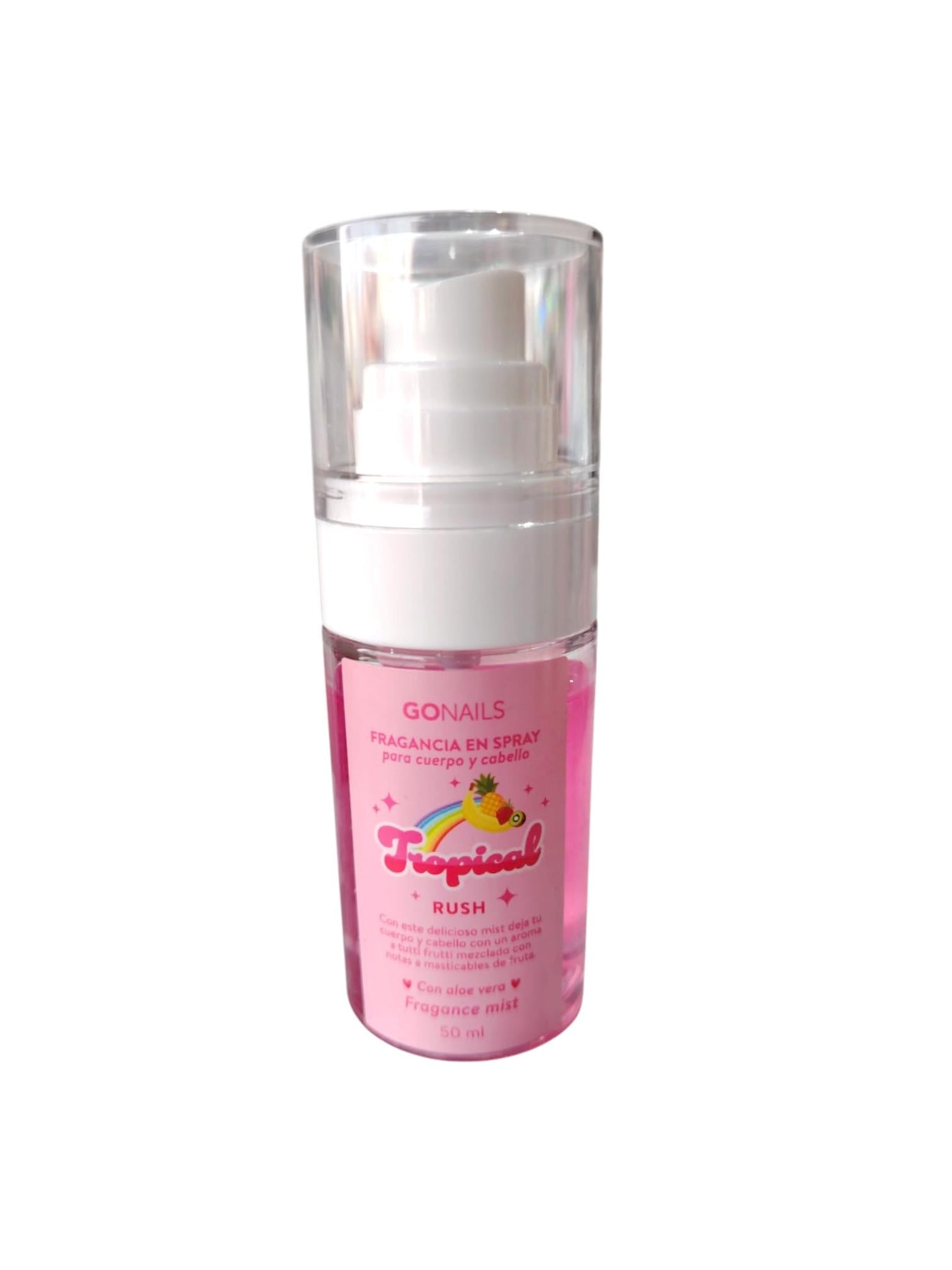 Fragancia Corporal Tropical Rush 50ml Go Nails
