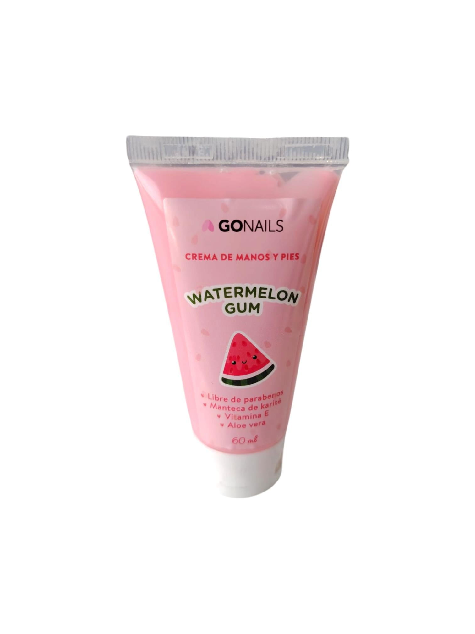 Crema Watermelon Gum 60ml Go Nails