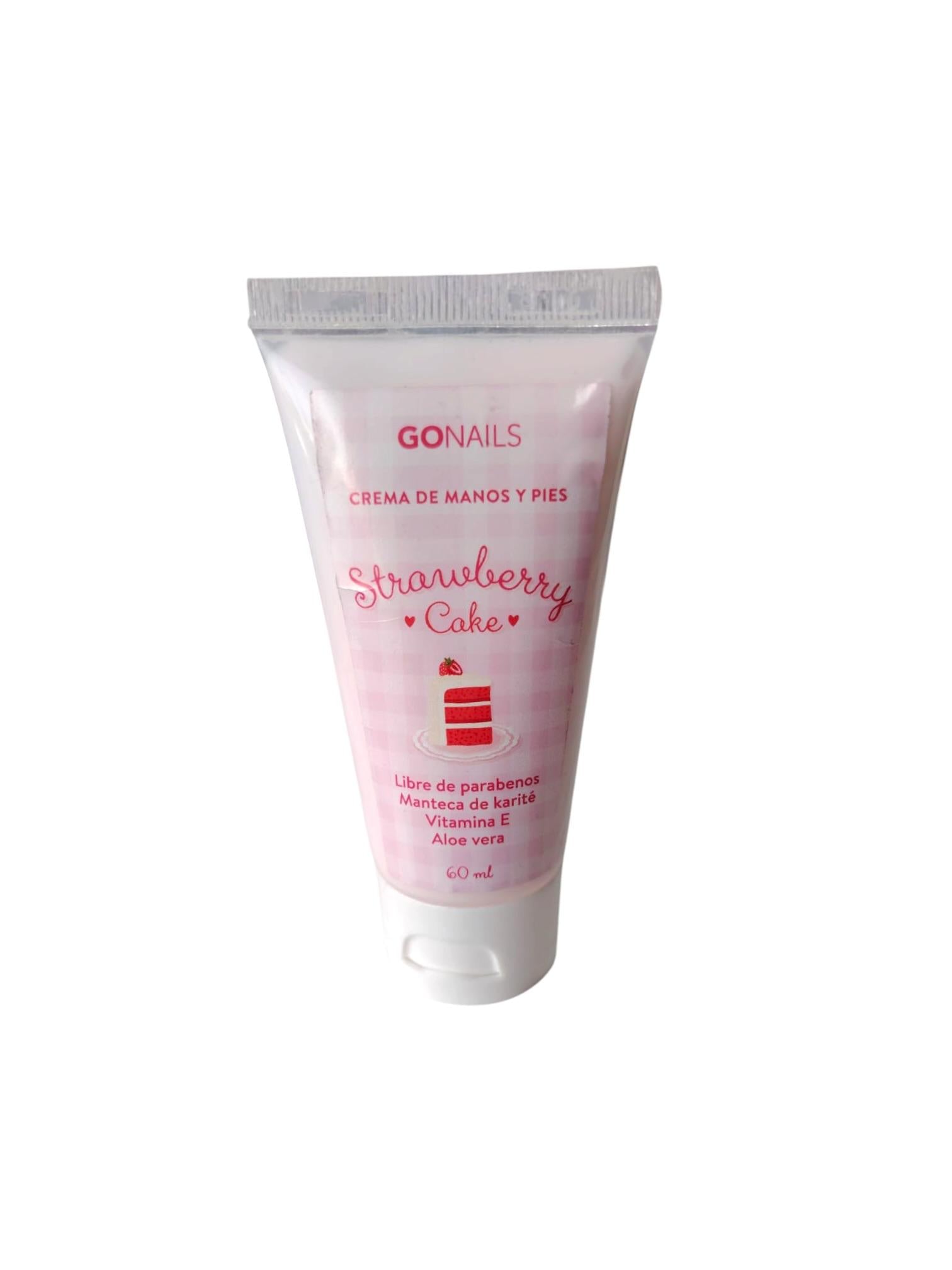 Crema Strawberry Cake 60ml Go Nails