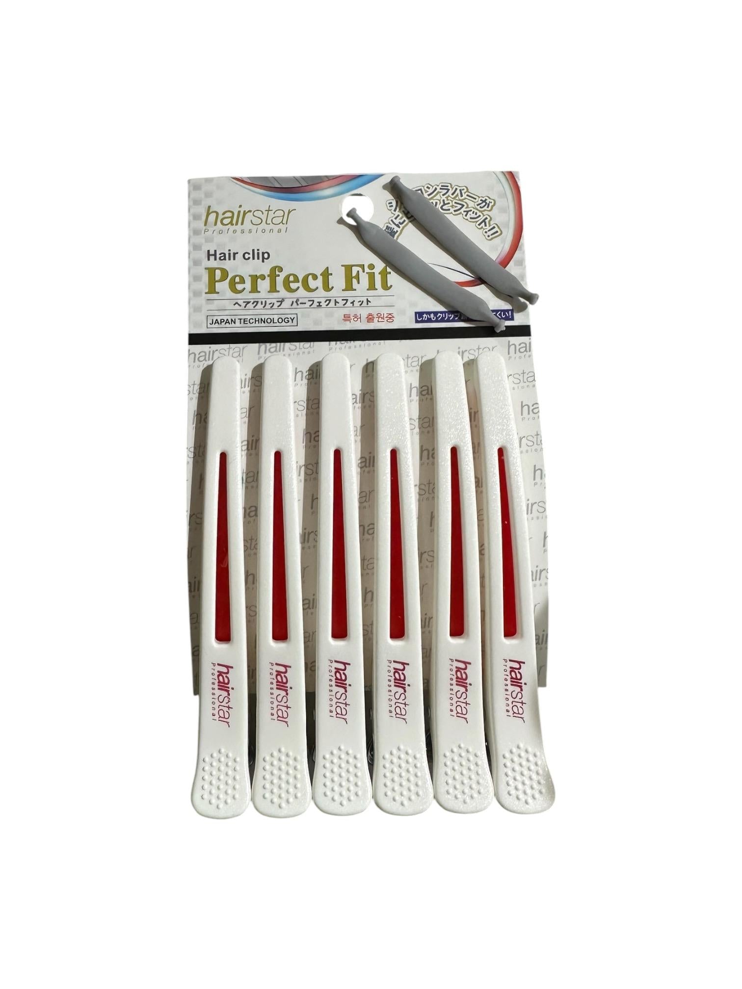 Set Pinzas Con Banda de Silicona 6ud Hairstar