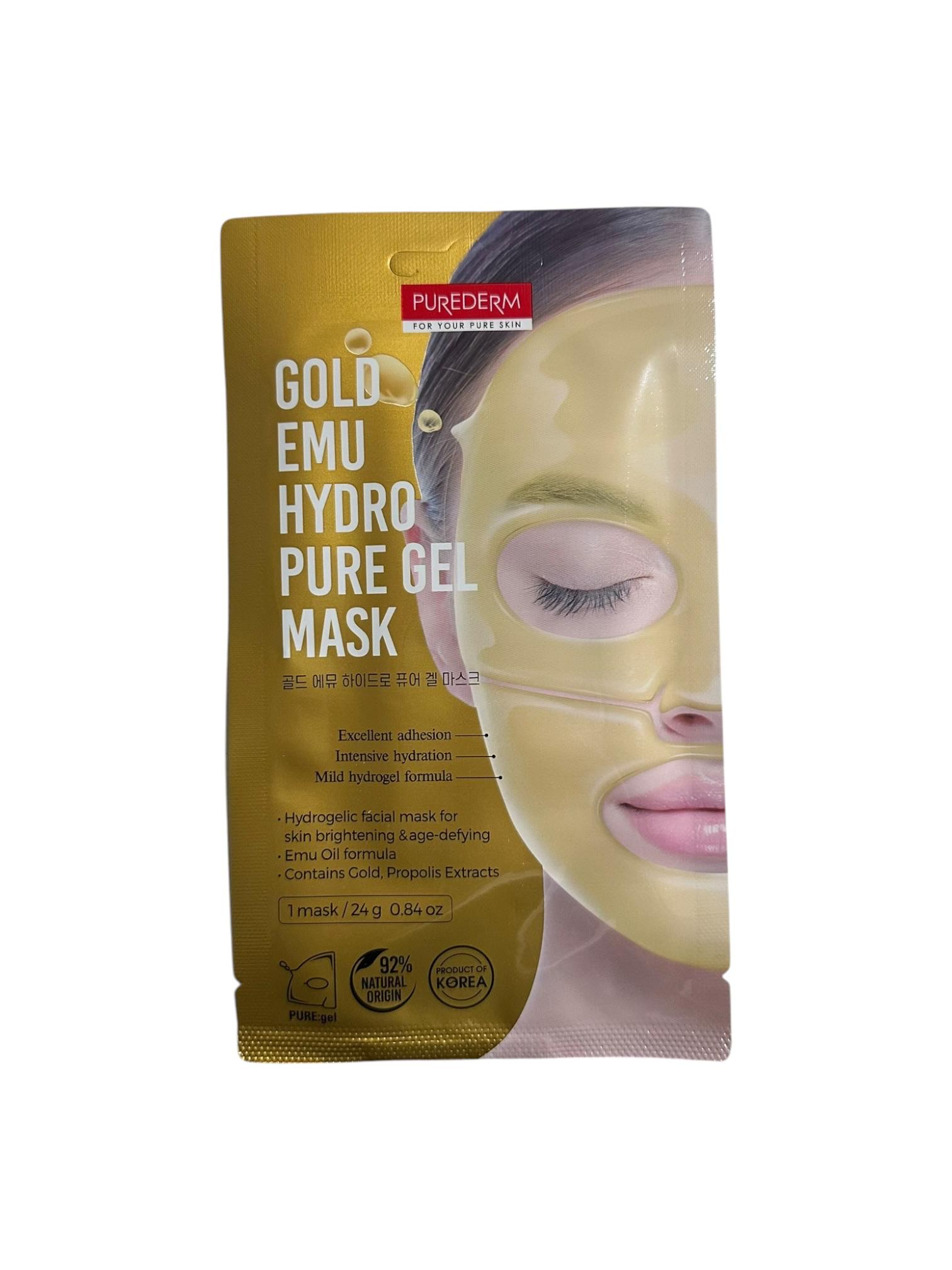 Mascarilla Hidrogel Gold Antiedad 1ud  Purederm