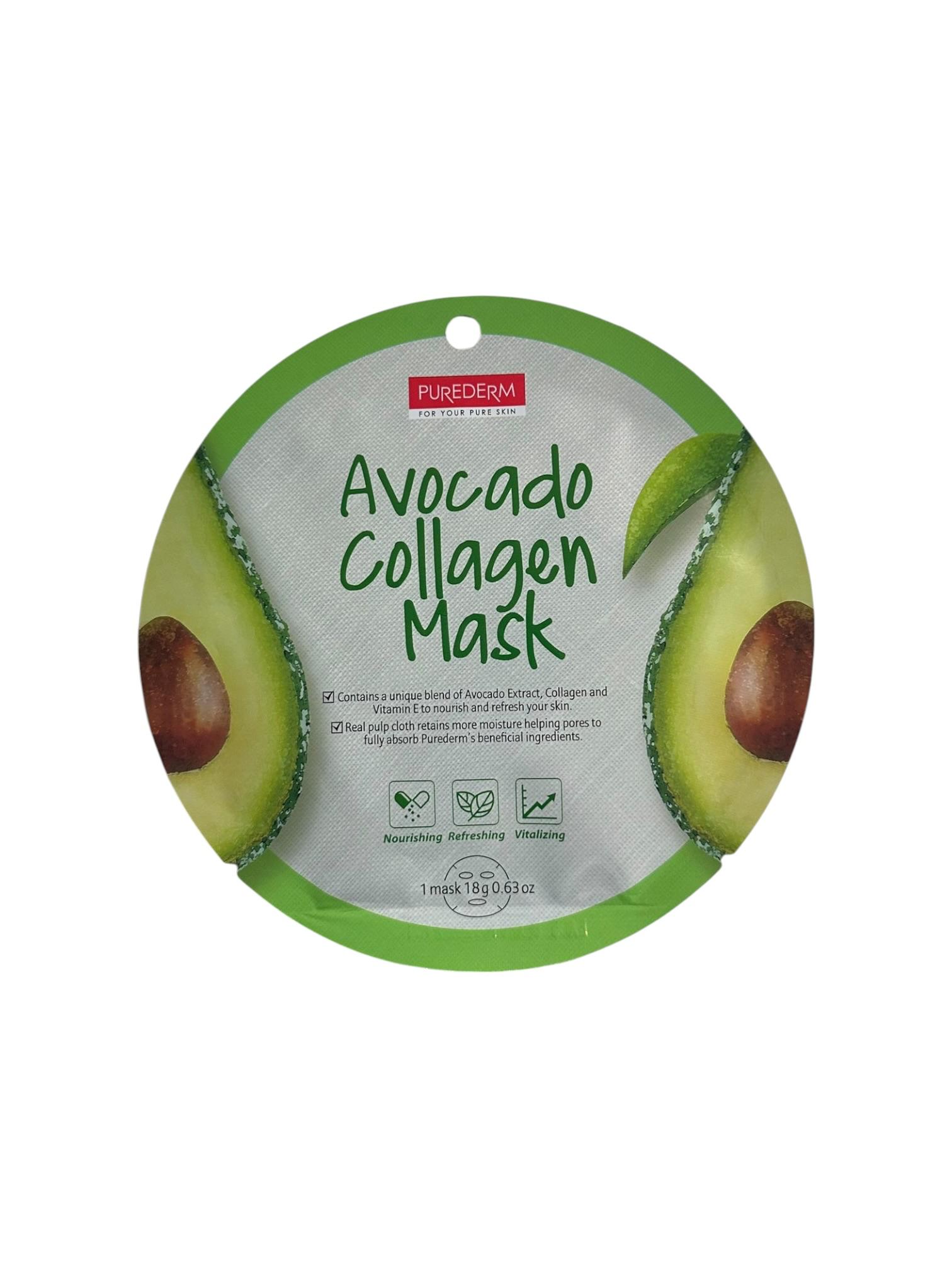 Mascarilla Colágeno Palta 1ud  Purederm