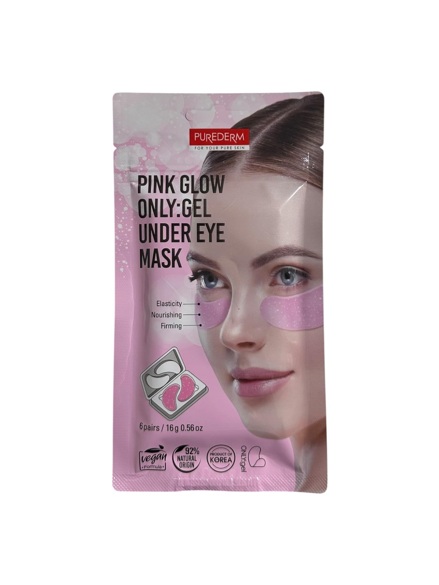 Parches de Ojos Pink Glow 6 pares Purederm