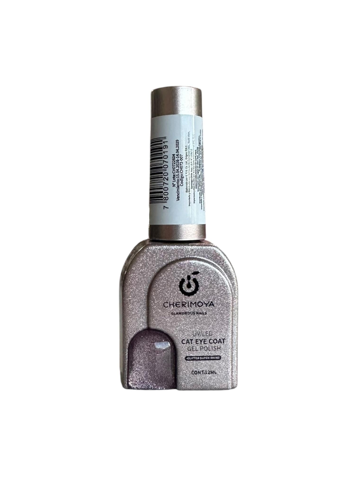 Esmalte Ojo De Gato Glitter Super Shine 019 12ml Cherimoya