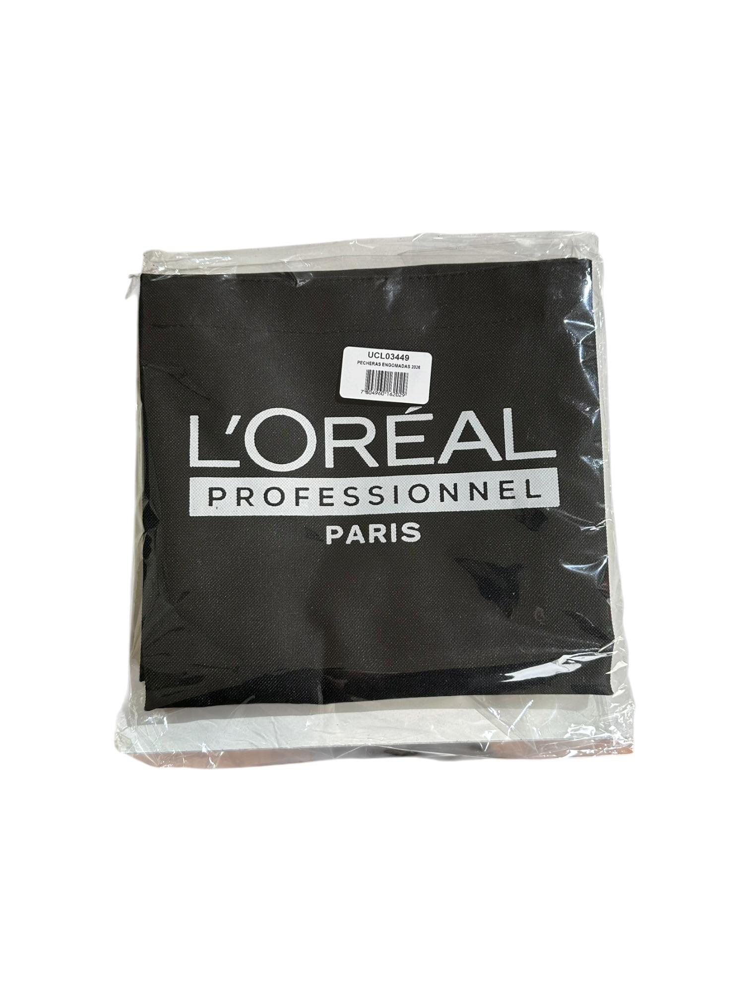 Pechera Engomada Negra L'Oreal Professional