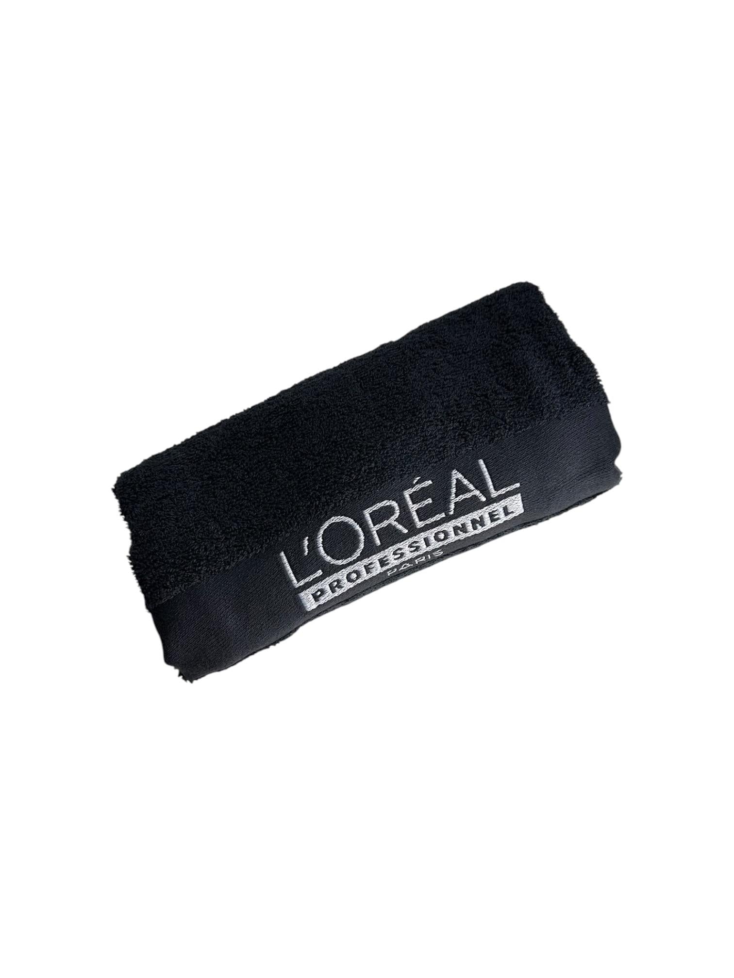 Toalla de Algodón Negra L'Oreal Professional