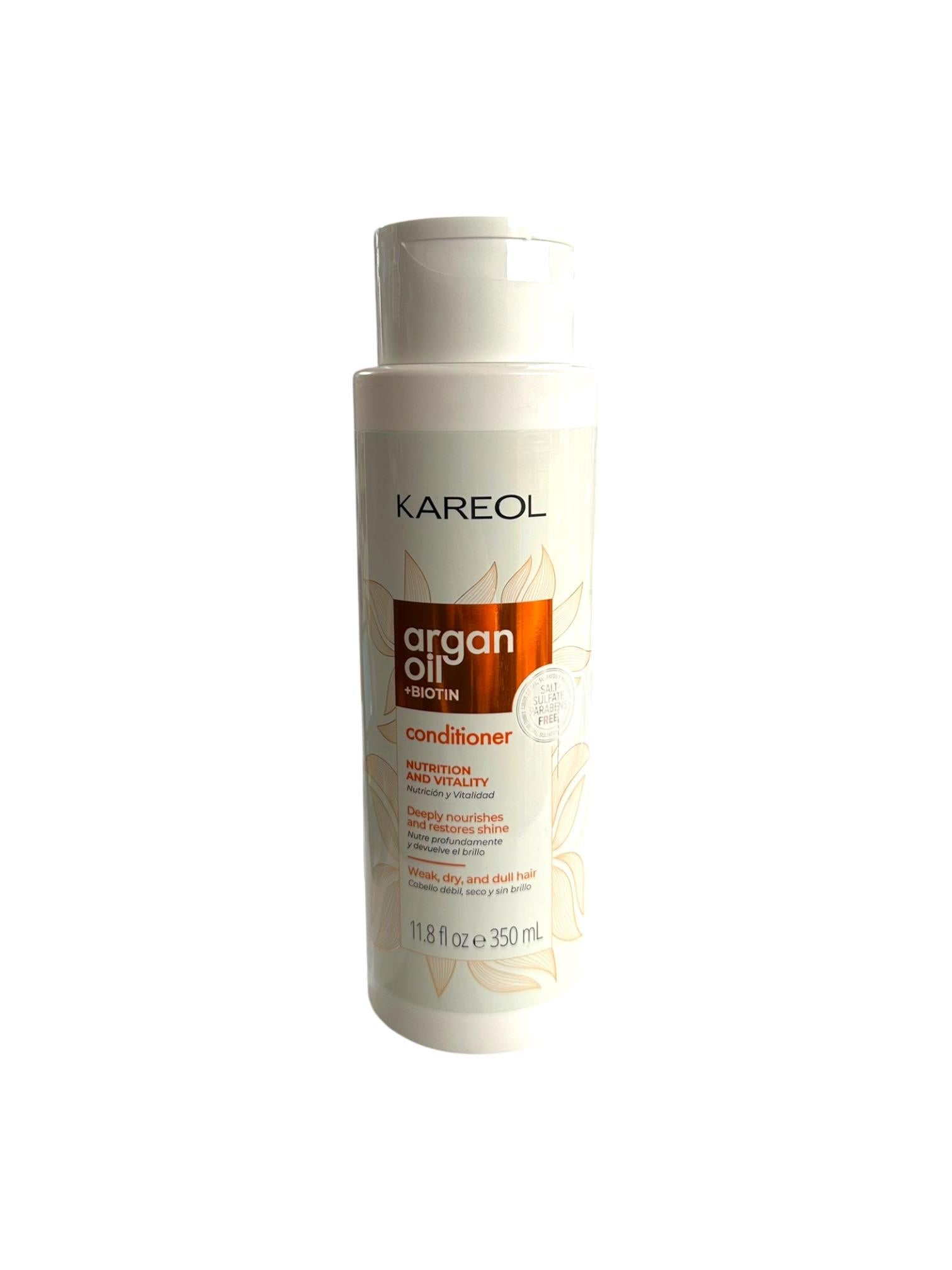 Acondicionador Argan Oil + Biotina Kareol 350ml