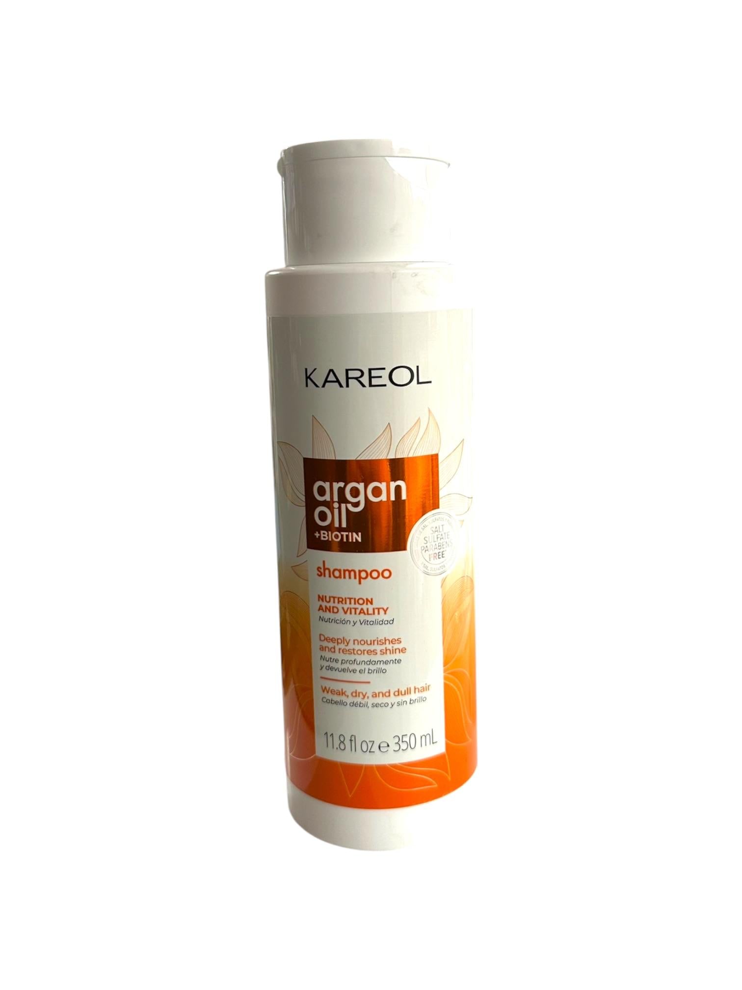 Shampoo Argan Oil + Biotina Kareol 350ml