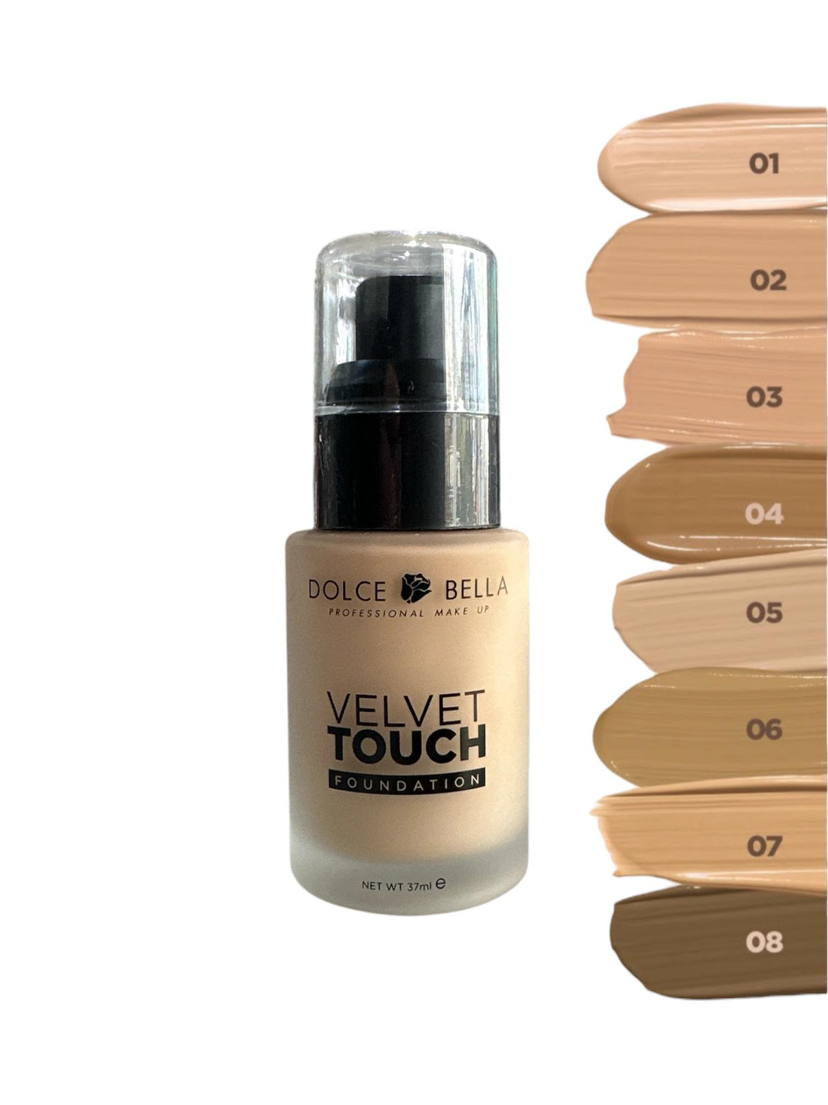 Base Líquida Velvet Touch 01 Dolce Bella