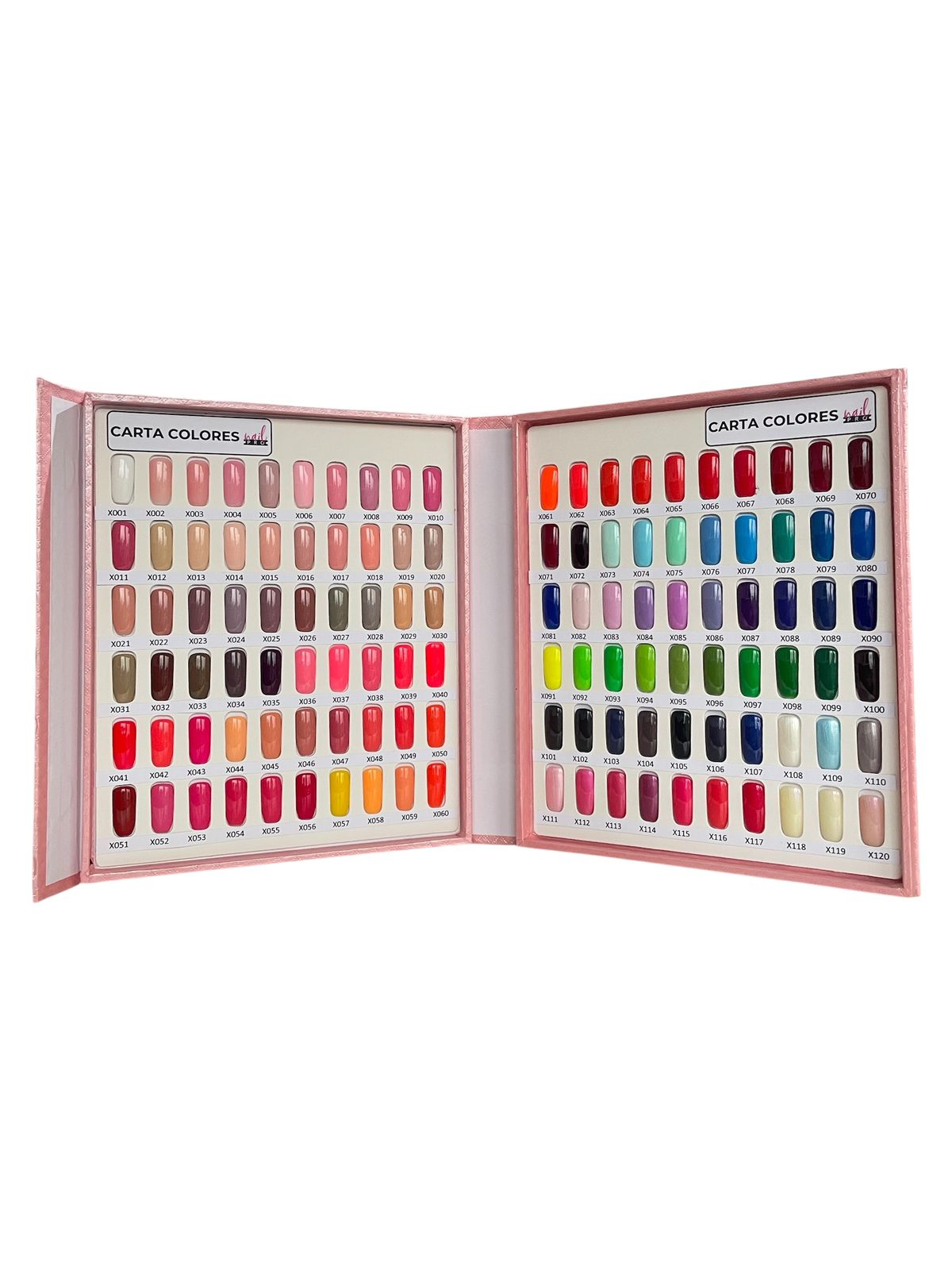 Carta De Colores Nail Pro