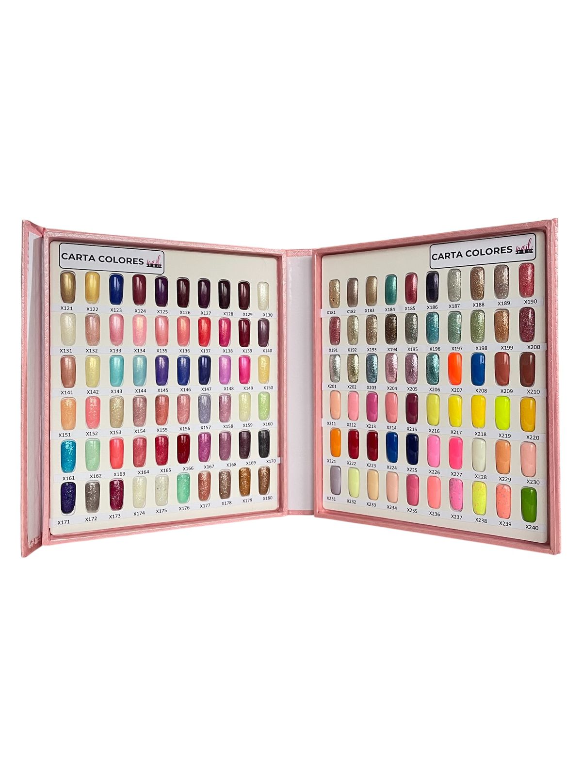 Carta De Colores Nail Pro