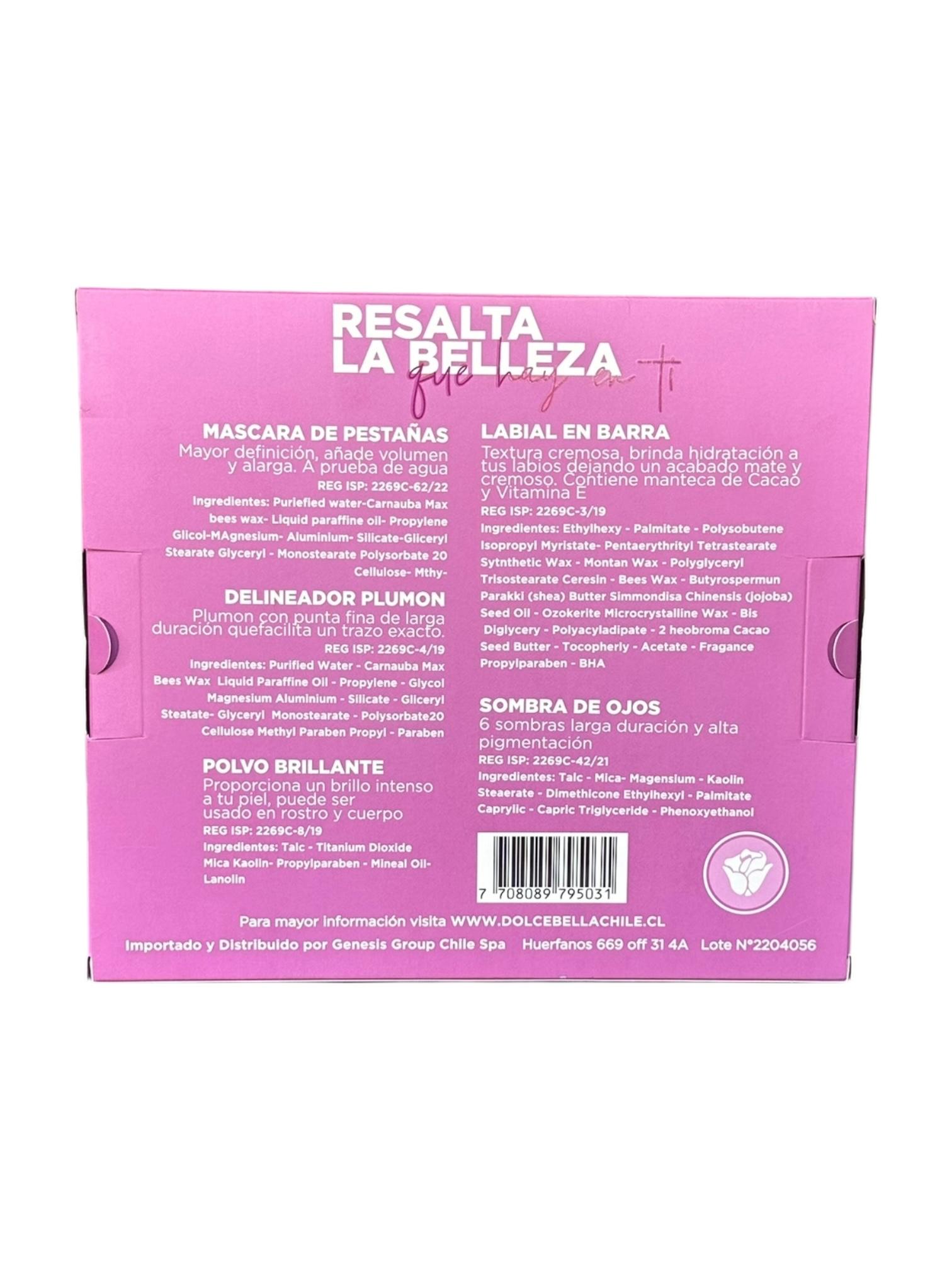 Set de Maquillaje Dolce Bella