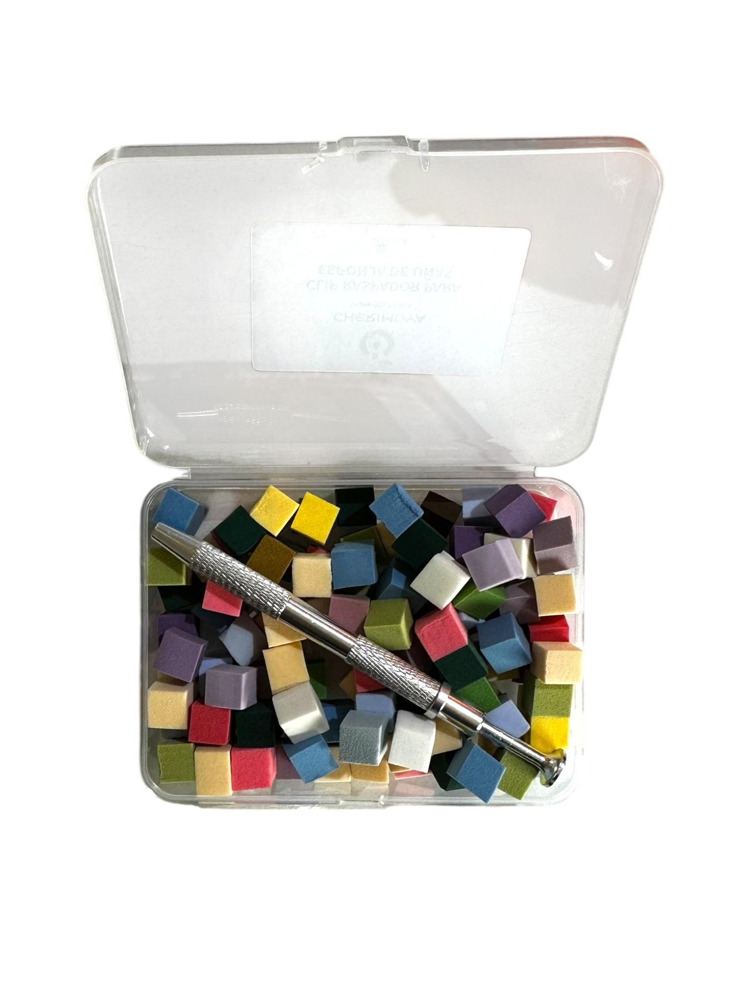 Set Esponjas más Pinza Cherimoya